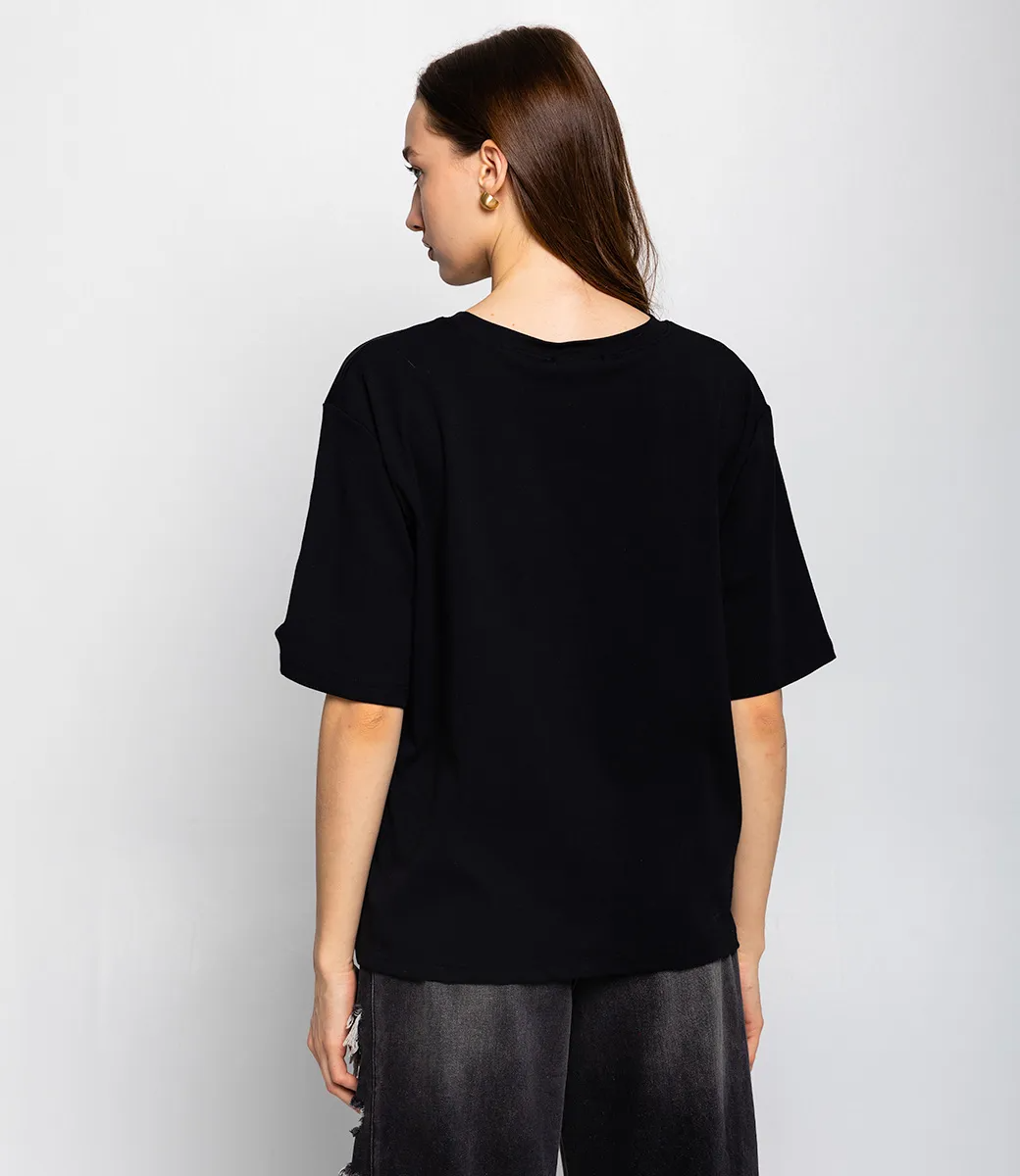 Футболка #КТ8101 (4), чёрный