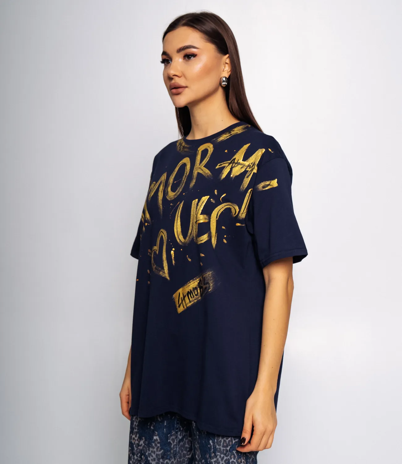 Футболка #КТ509 (5), тёмно-синий