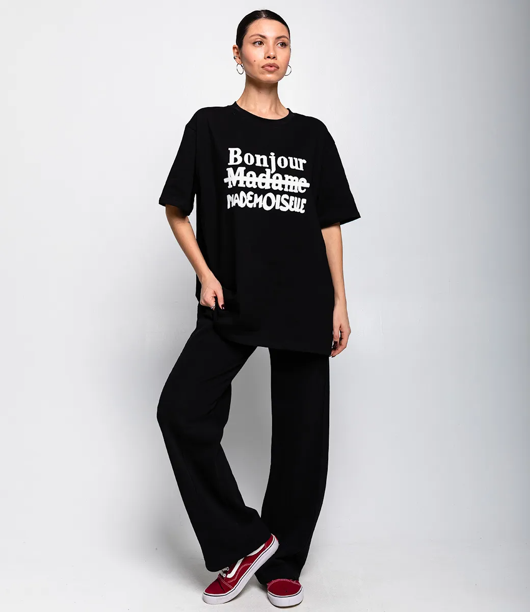 Футболка #КТ507, чёрный