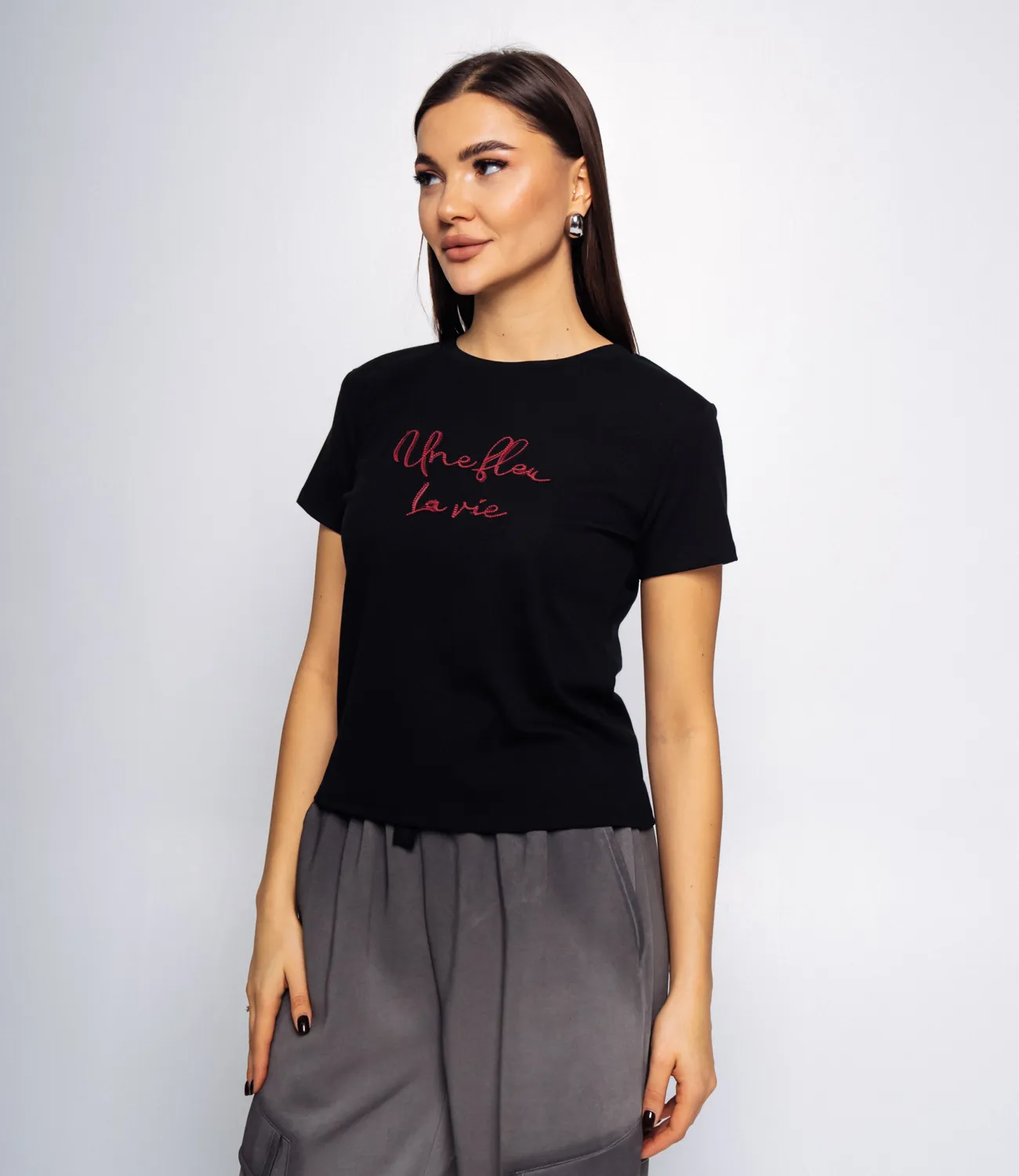 Футболка #КТ0002 (2), чёрный