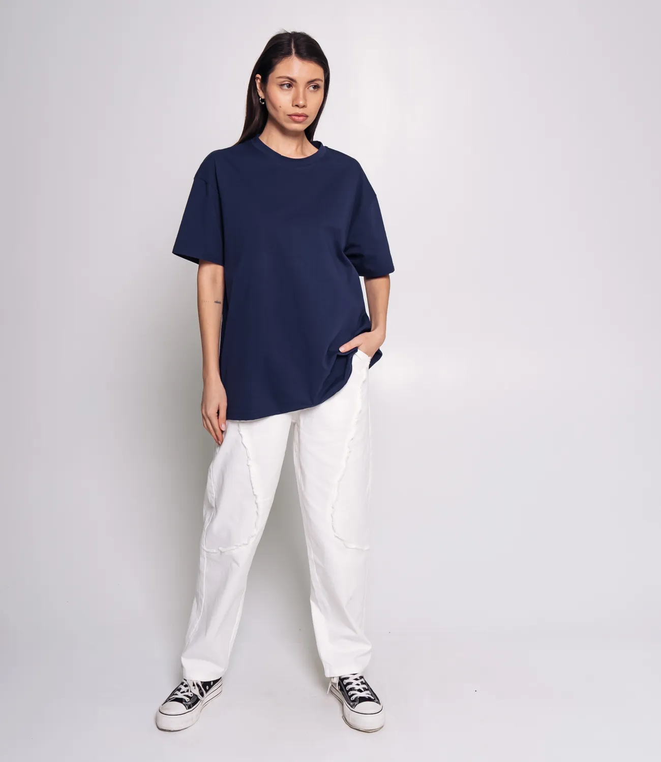 Футболка #КТ1 (22), тёмно-синий