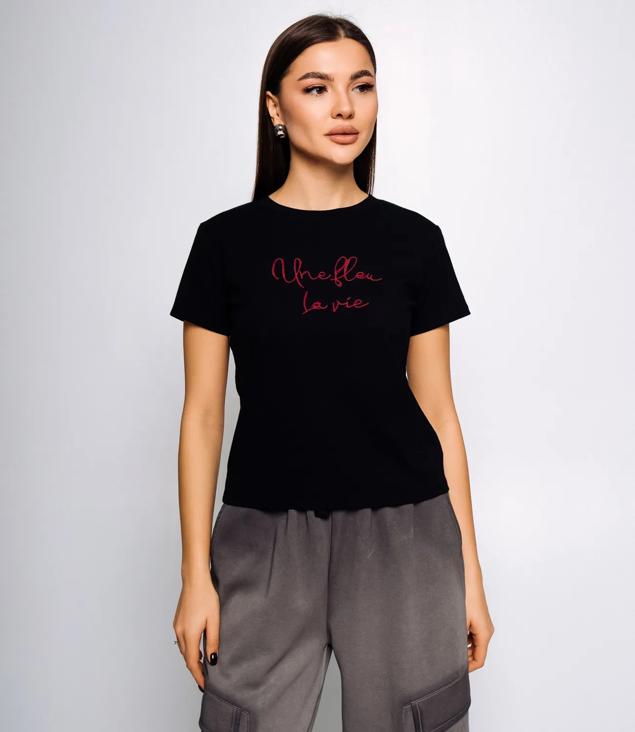 Футболка #КТ0002 (2), чёрный