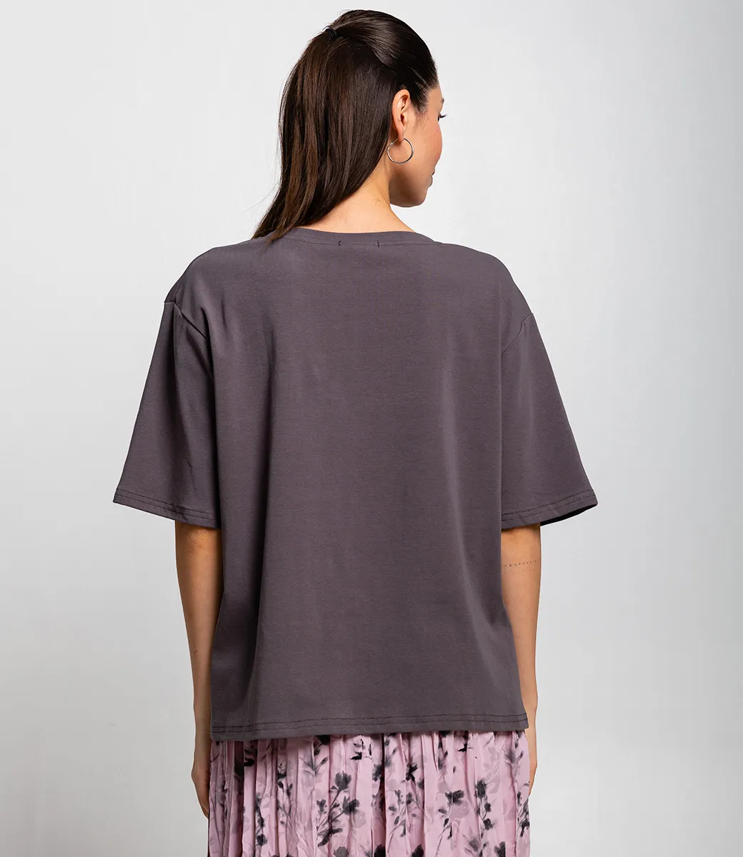 Футболка #КТ8130, графит