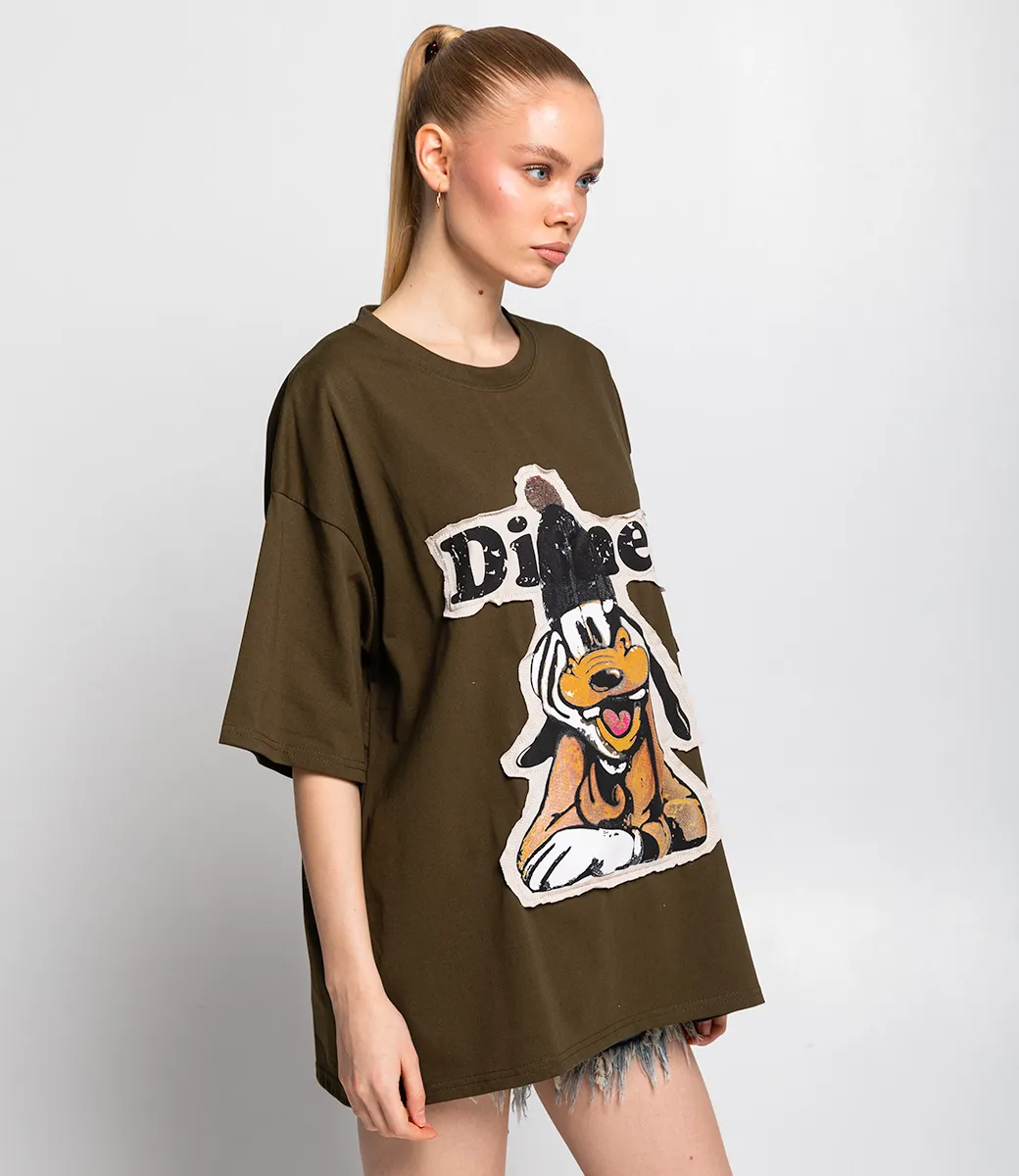 Футболка #КТ33107, зелёный