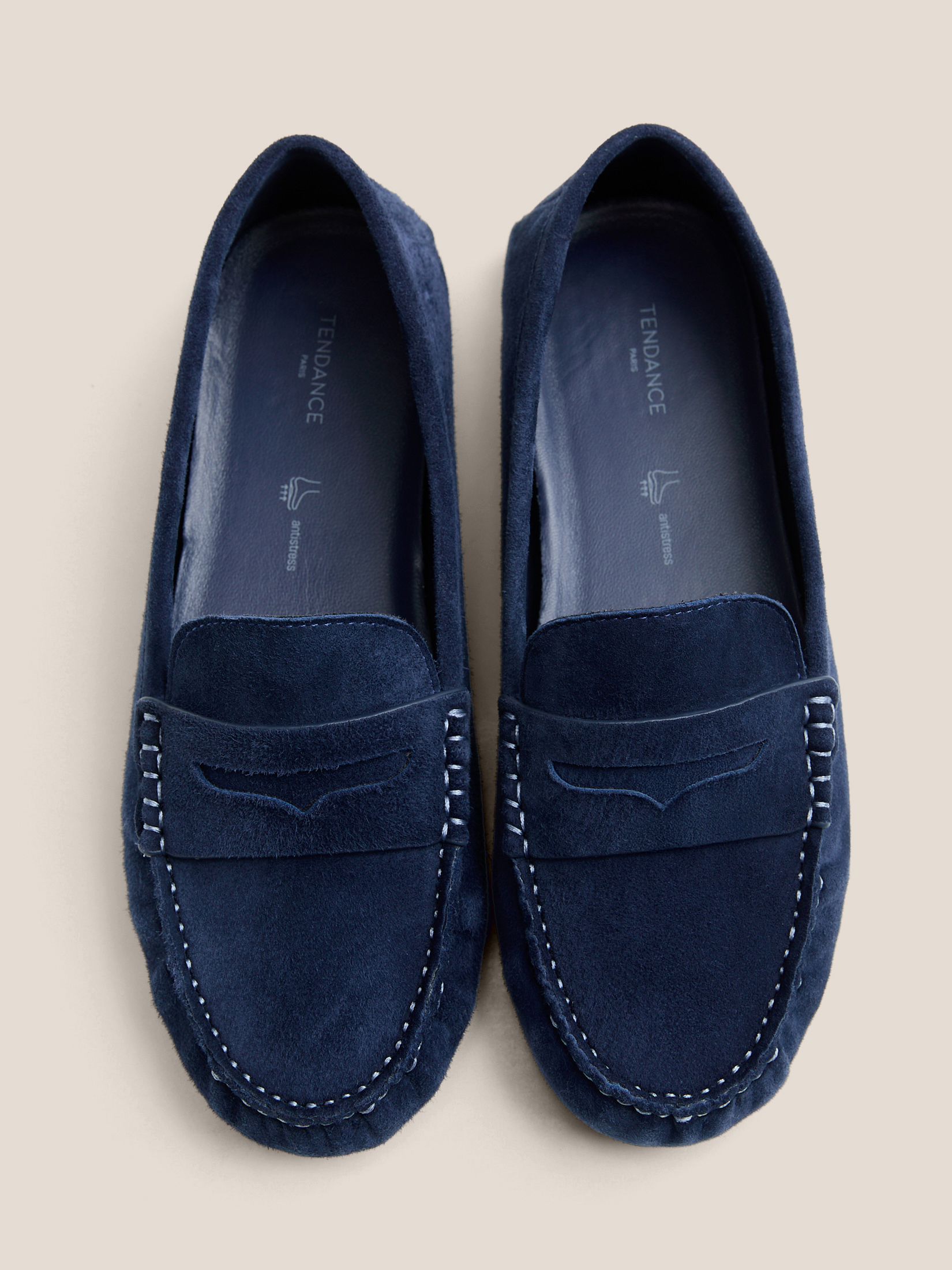Женские мокасины TENDANCE 4599619, темно-синий