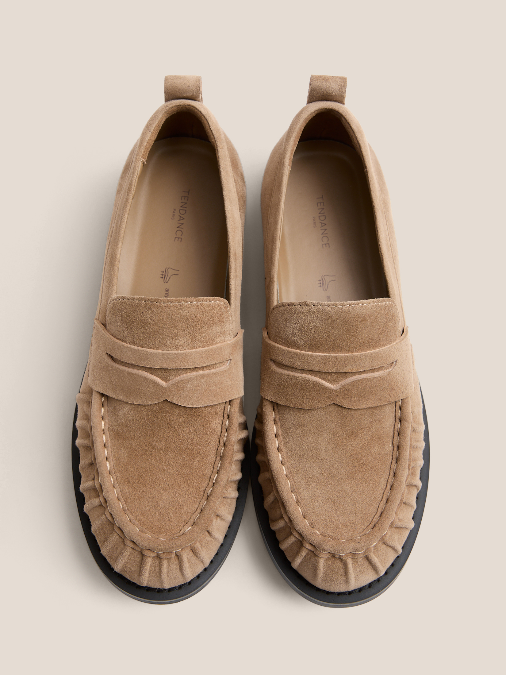 Женские лоферы TENDANCE 4711686, бежевый