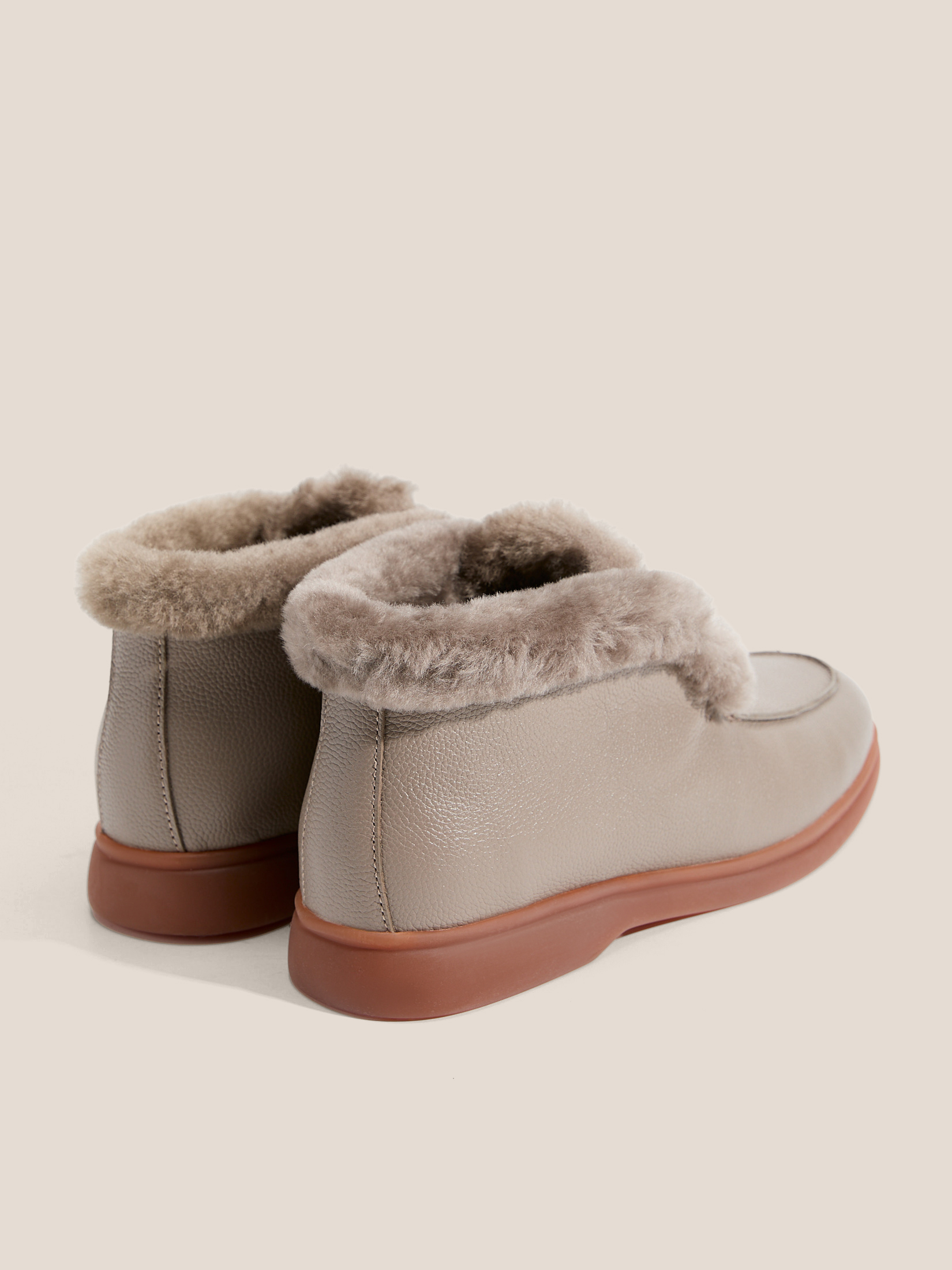 Женские высокие лоферы TENDANCE 4747933, пыльно-коричневый