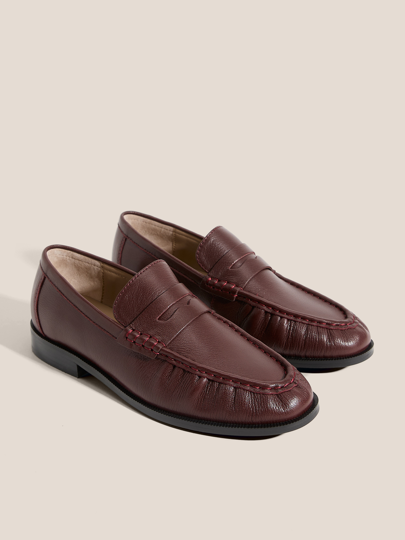 Женские лоферы TENDANCE 4834784, каштановый