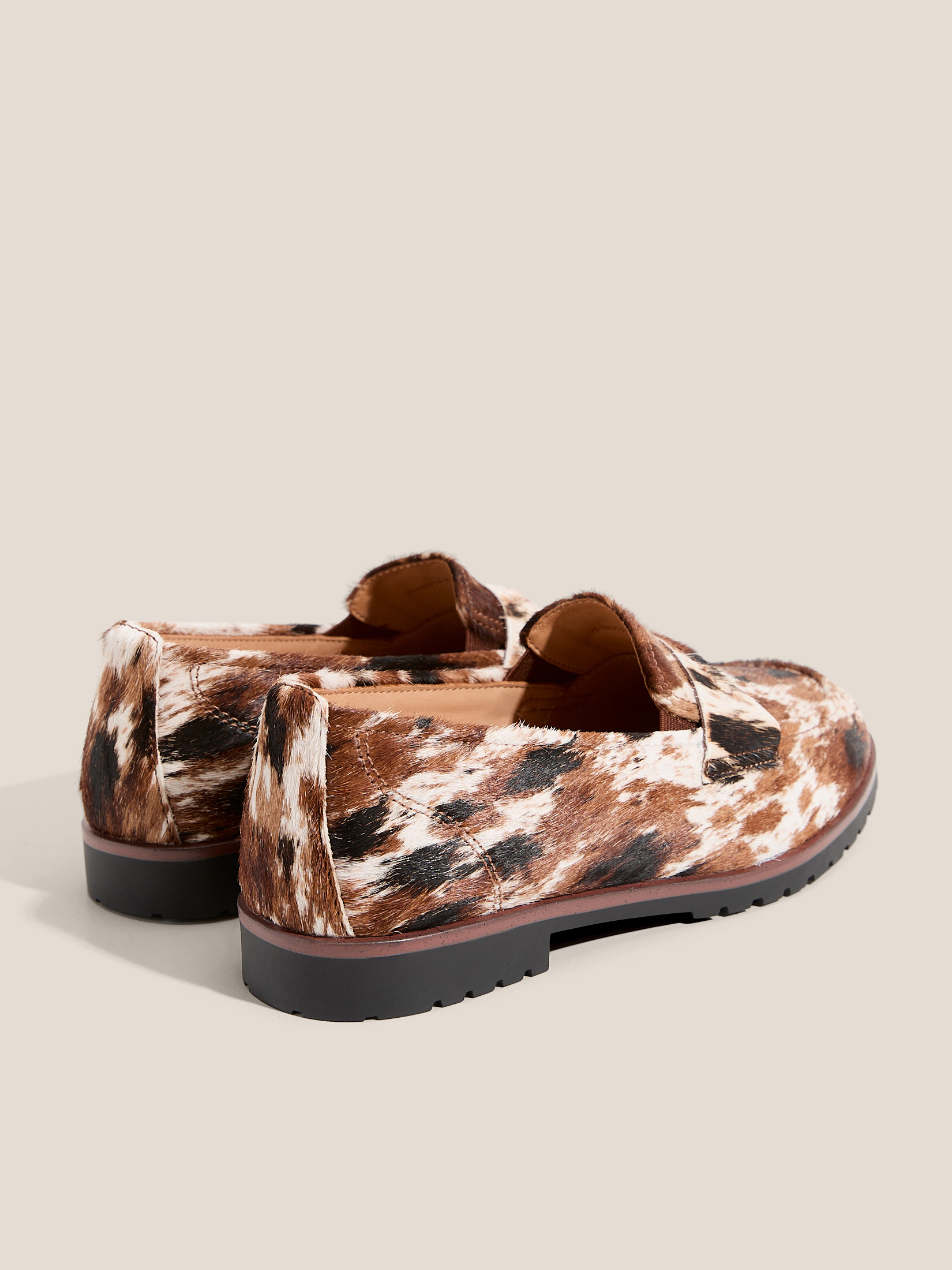 Женские лоферы TENDANCE 4701354, анималистичный принт