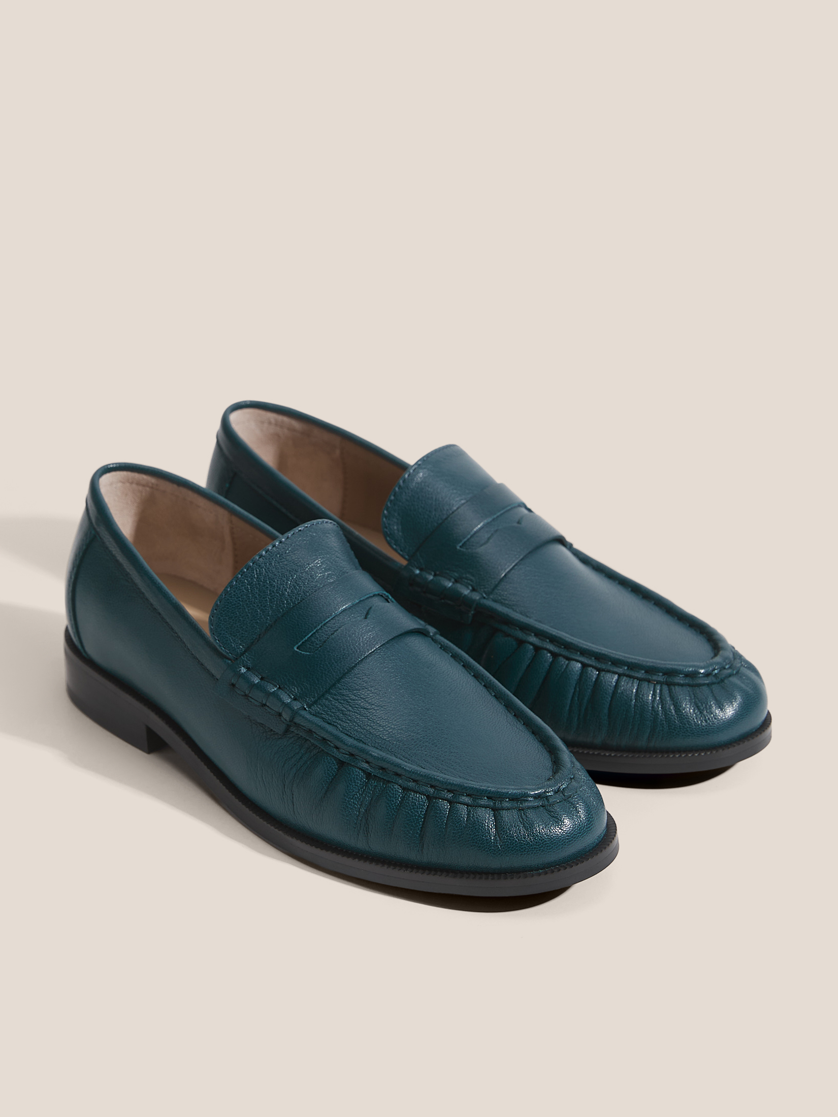 Женские лоферы TENDANCE 4834808, зелено-синий