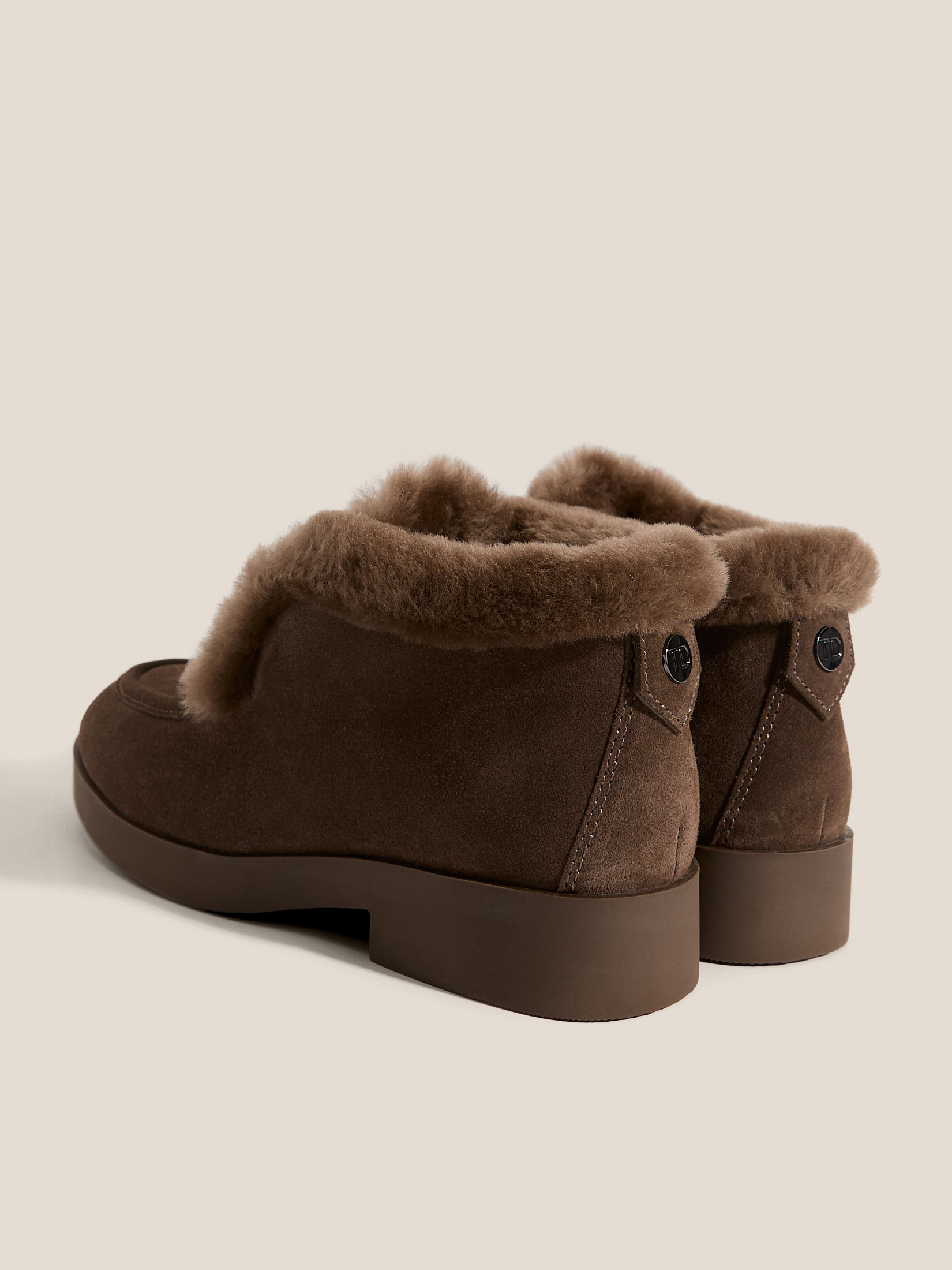 Женские высокие лоферы TENDANCE 4909468, зеленовато-коричневый