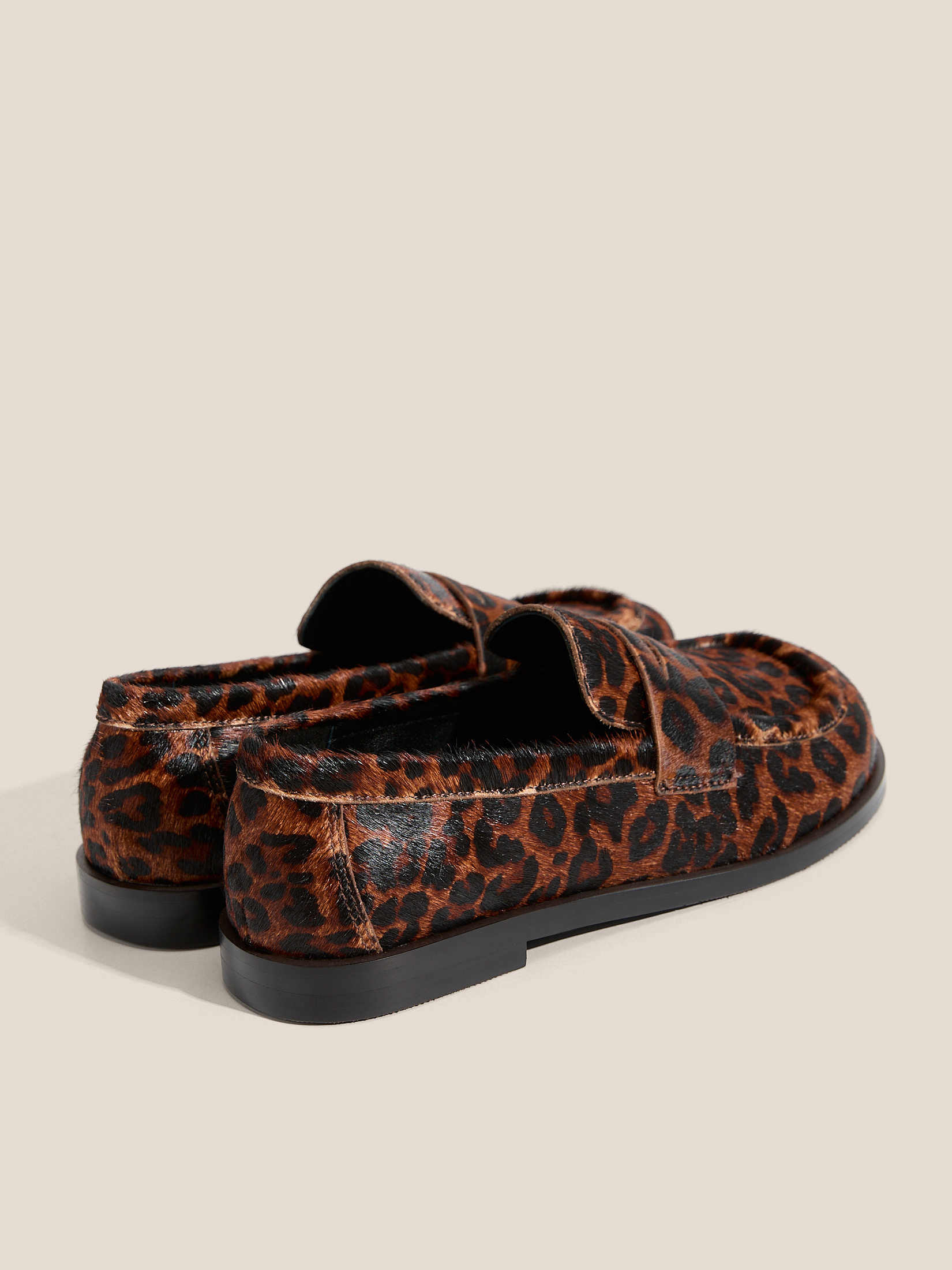 Женские лоферы TENDANCE 4701201, леопардовый принт