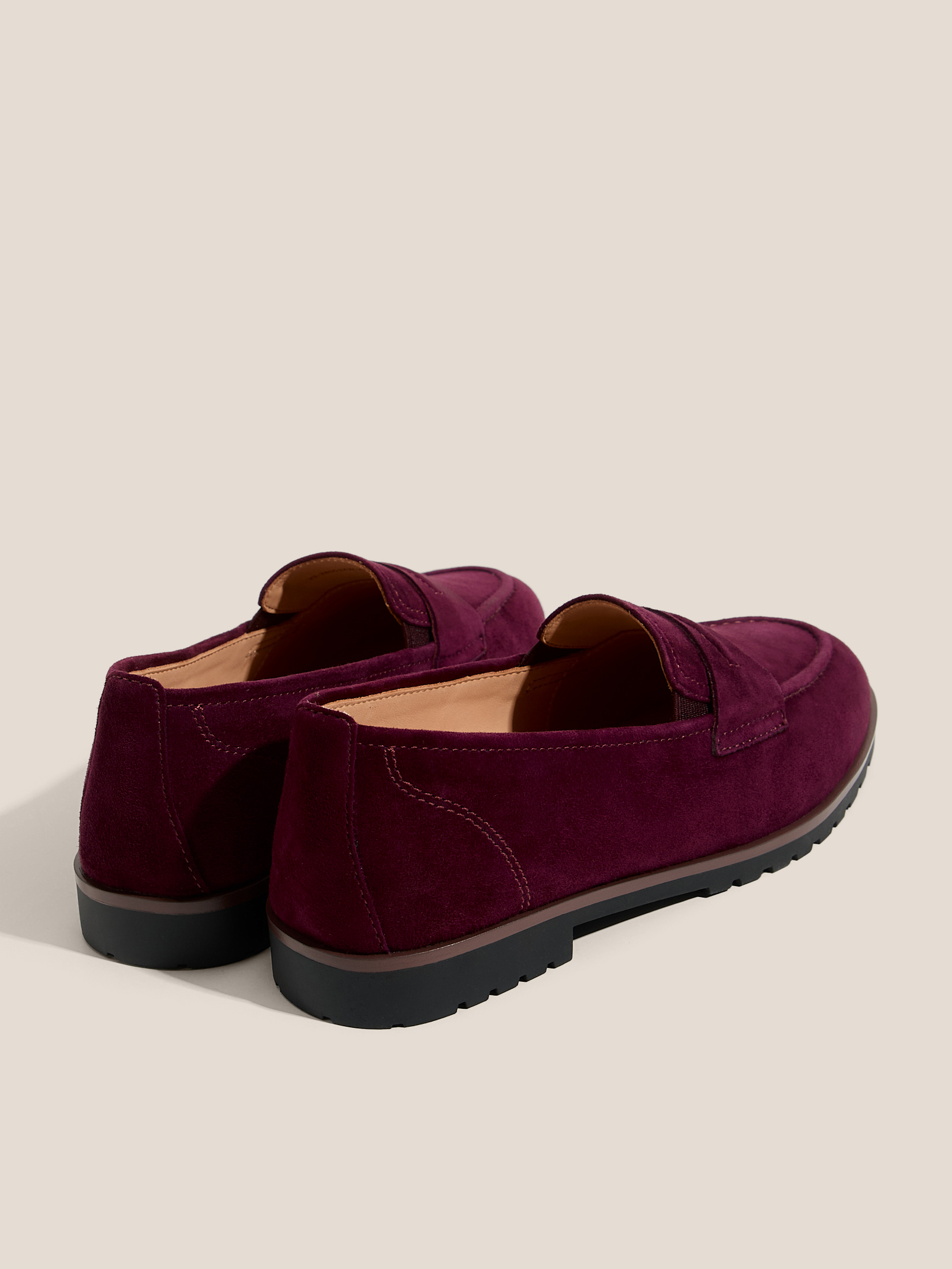 Женские лоферы TENDANCE 4701305, фиолетово-бордовый