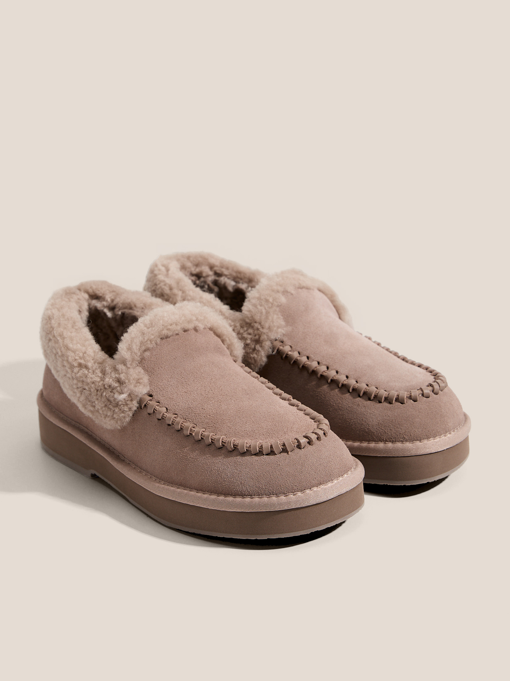 Женские высокие лоферы TENDANCE 4938556, розовато-коричневый