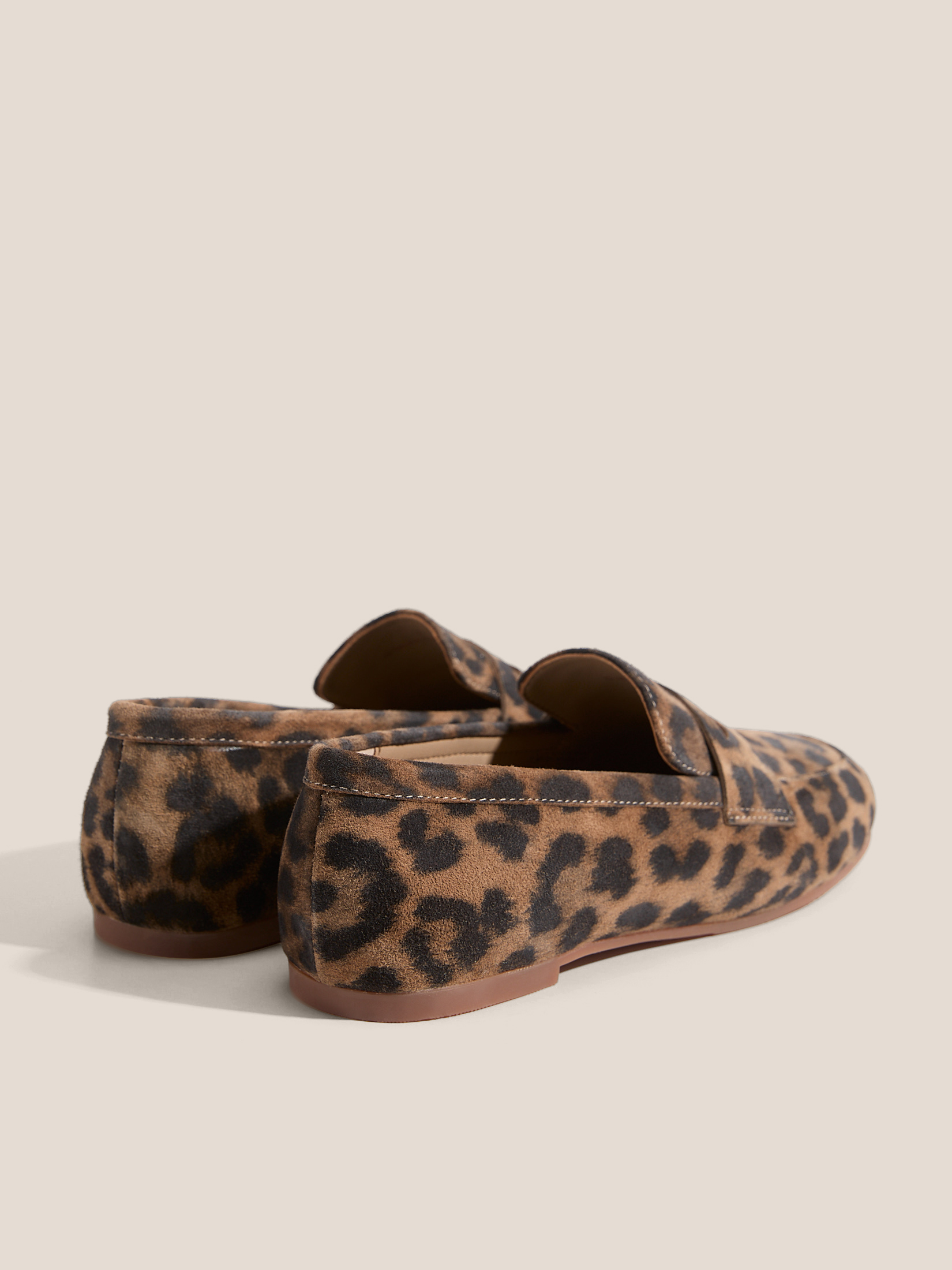 Женские лоферы TENDANCE 4835011, леопардовый принт