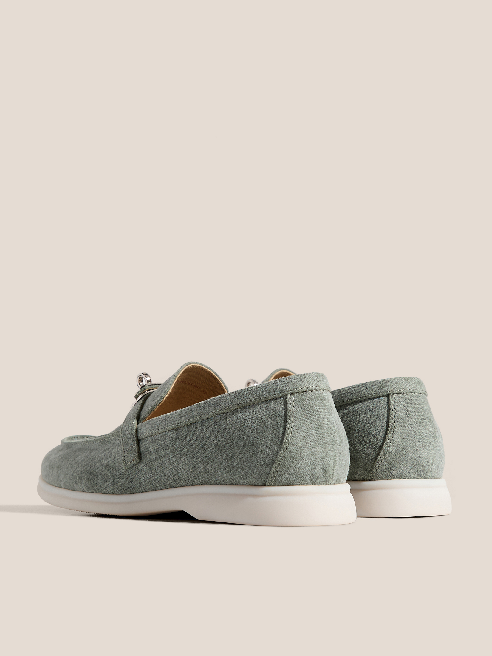 Женские лоферы TENDANCE 4938038, серо-зеленый