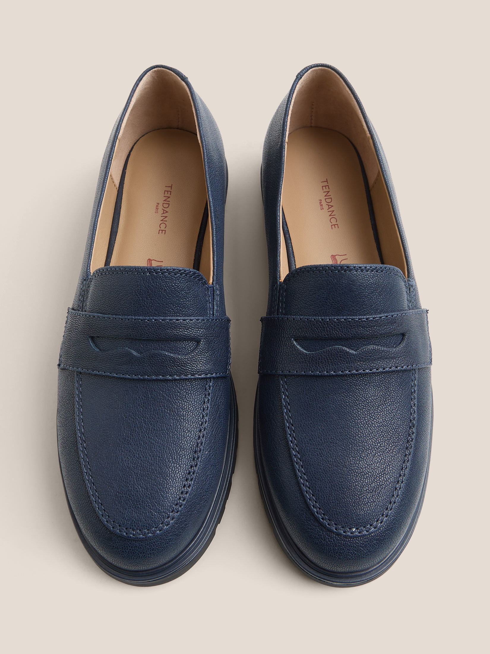 Женские лоферы TENDANCE 4834055, темно-синий