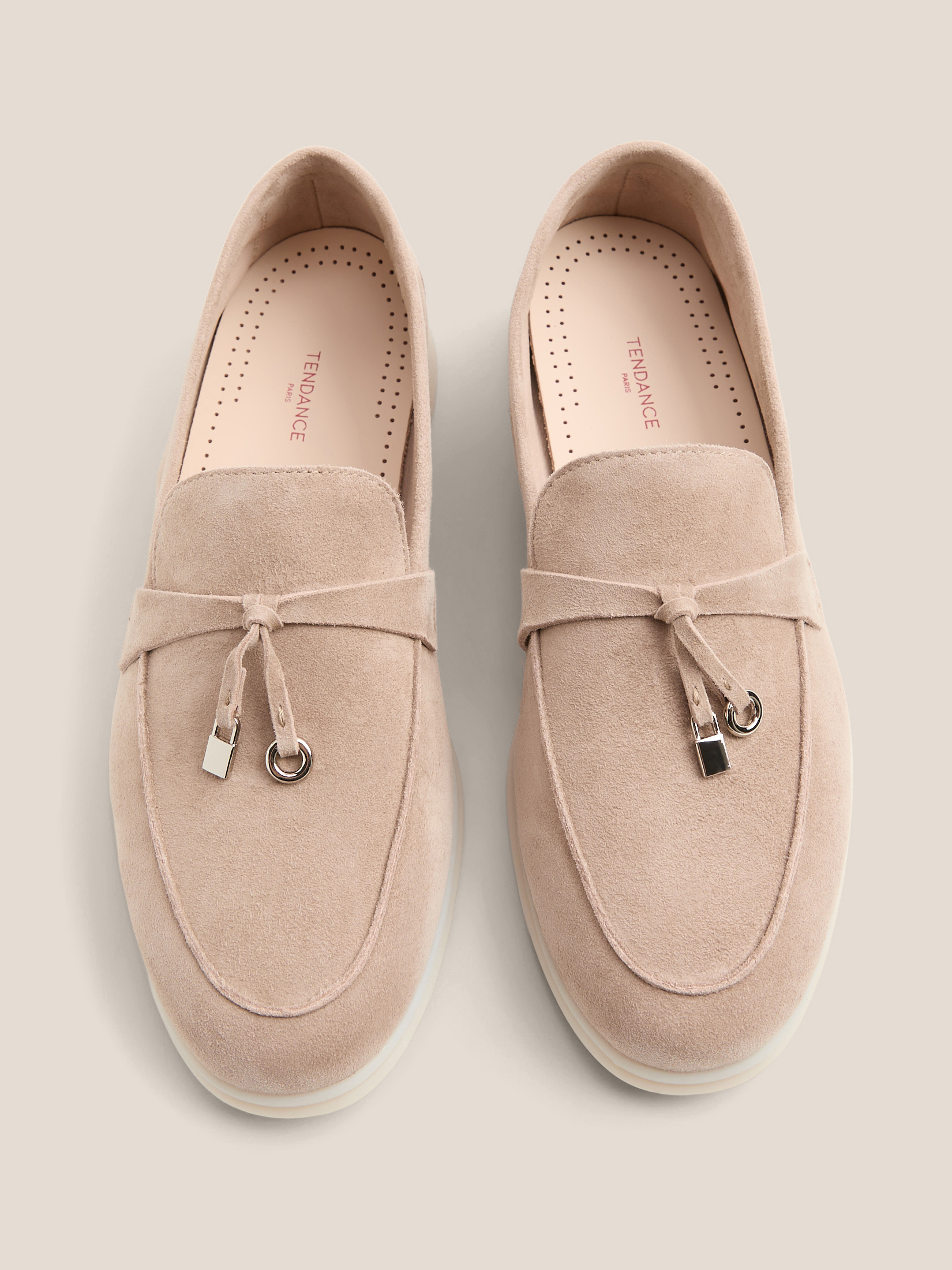 Женские лоферы TENDANCE 4937228, серо-бежевый