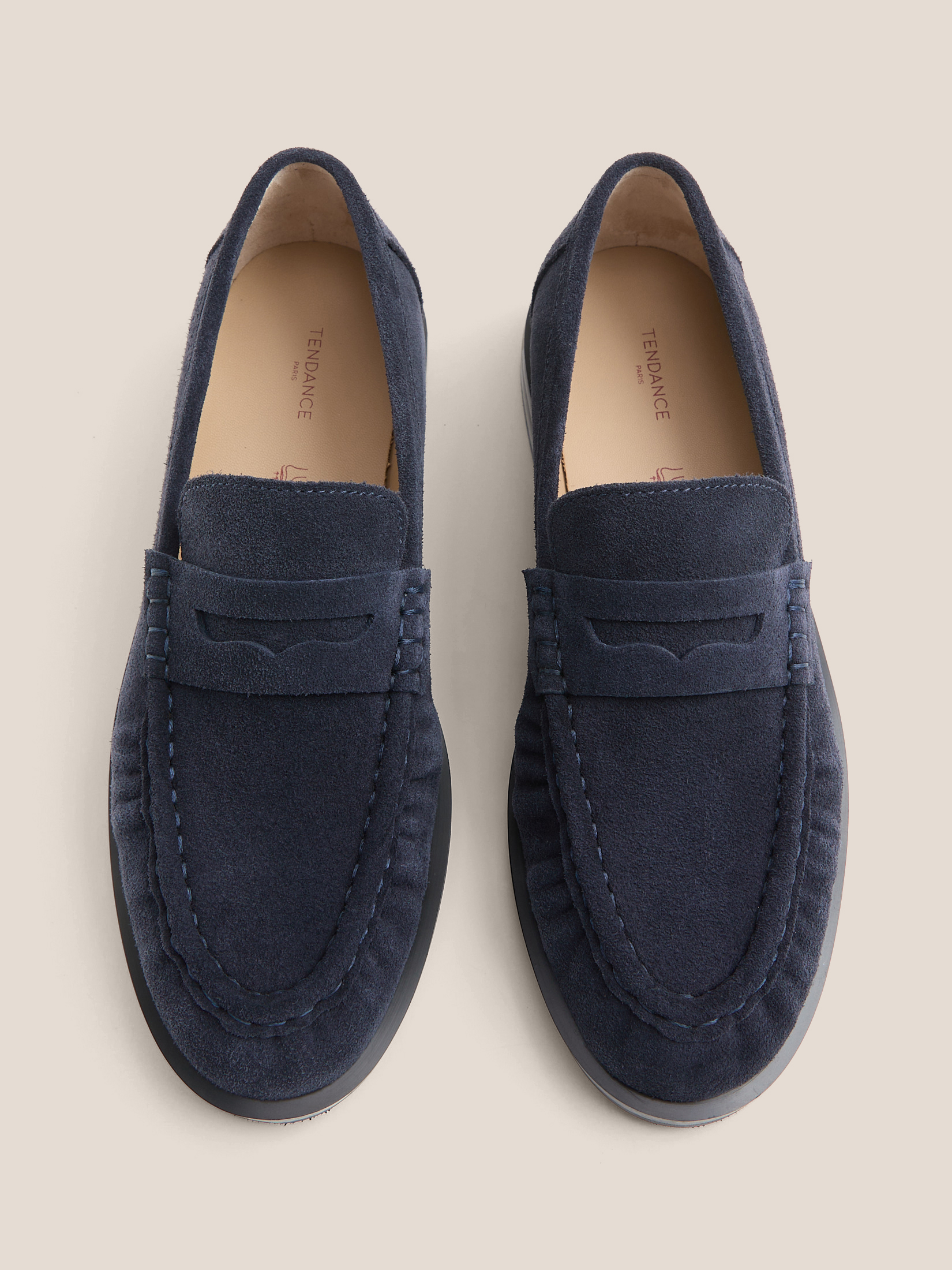 Женские лоферы TENDANCE 4944020, серо-синий