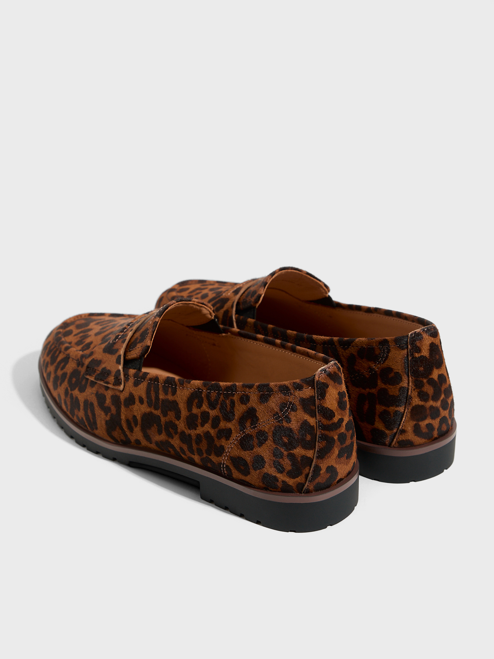 Женские лоферы TENDANCE 4701265, леопардовый принт