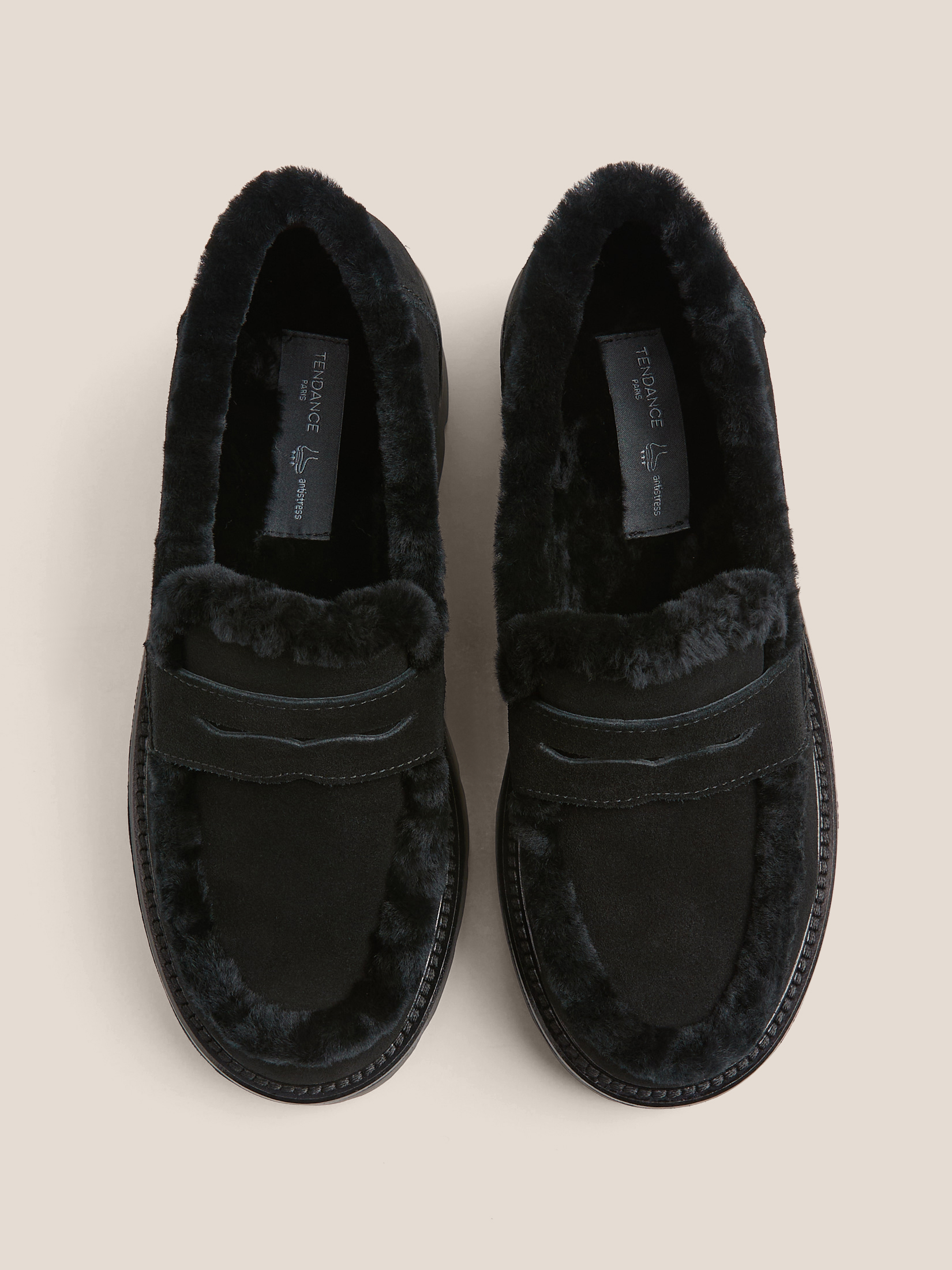 Женские лоферы TENDANCE 4597640, черный