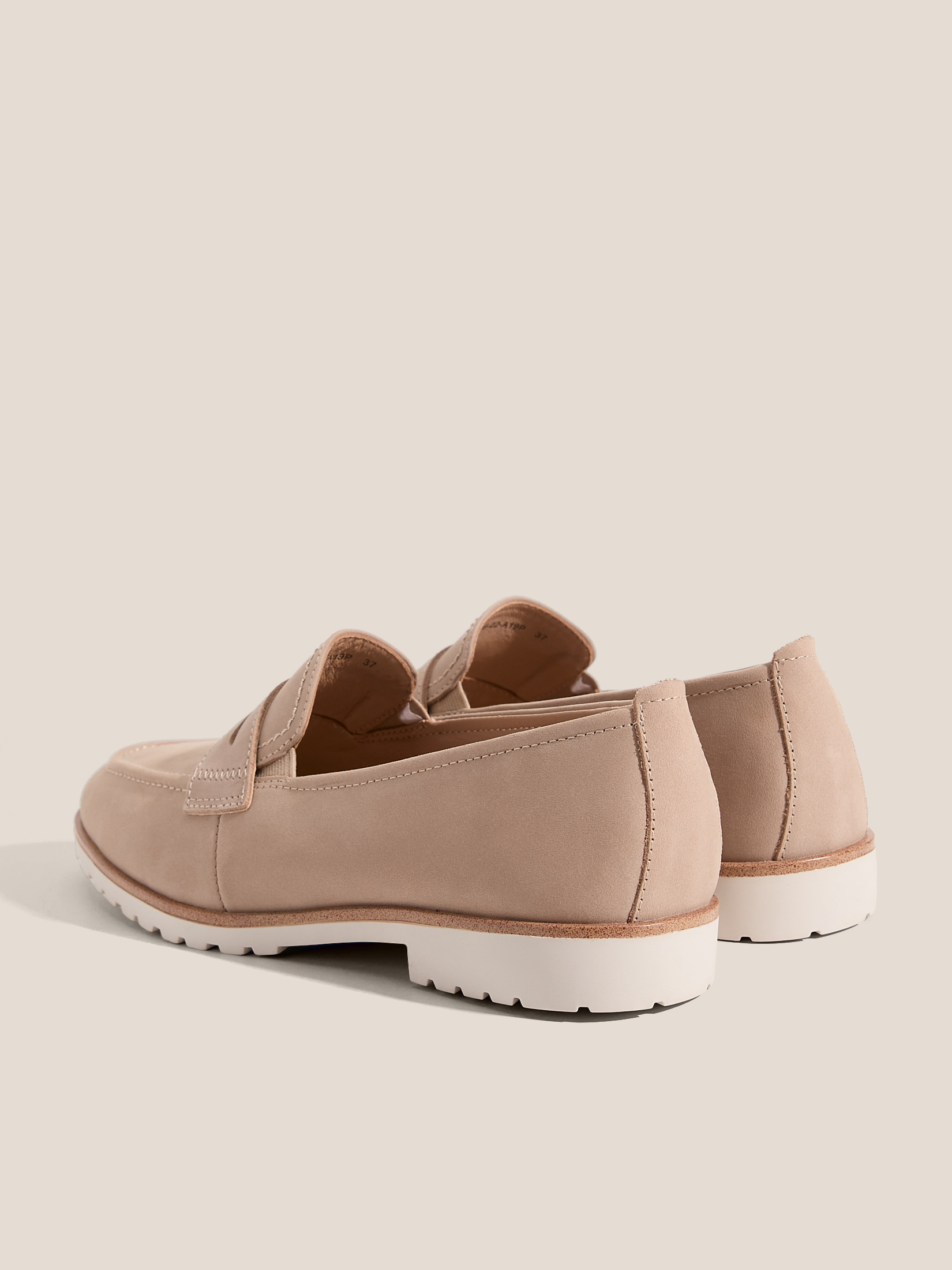 Женские лоферы TENDANCE 4872461, бежевый