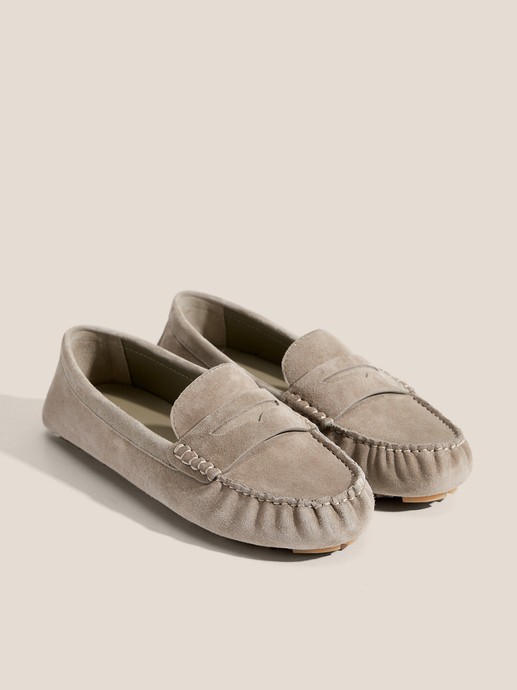 Женские мокасины TENDANCE 4599667, серо-зеленый