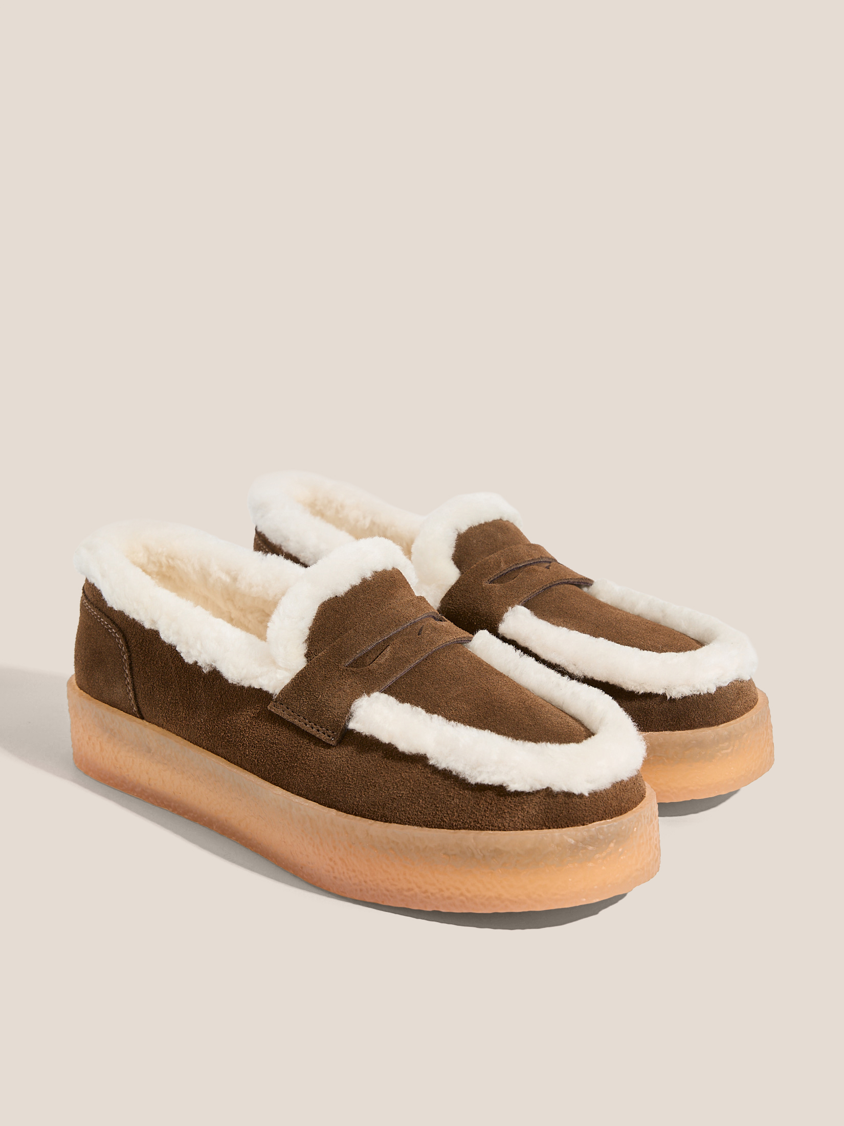 Женские лоферы TENDANCE 4597632, темно-коричневый