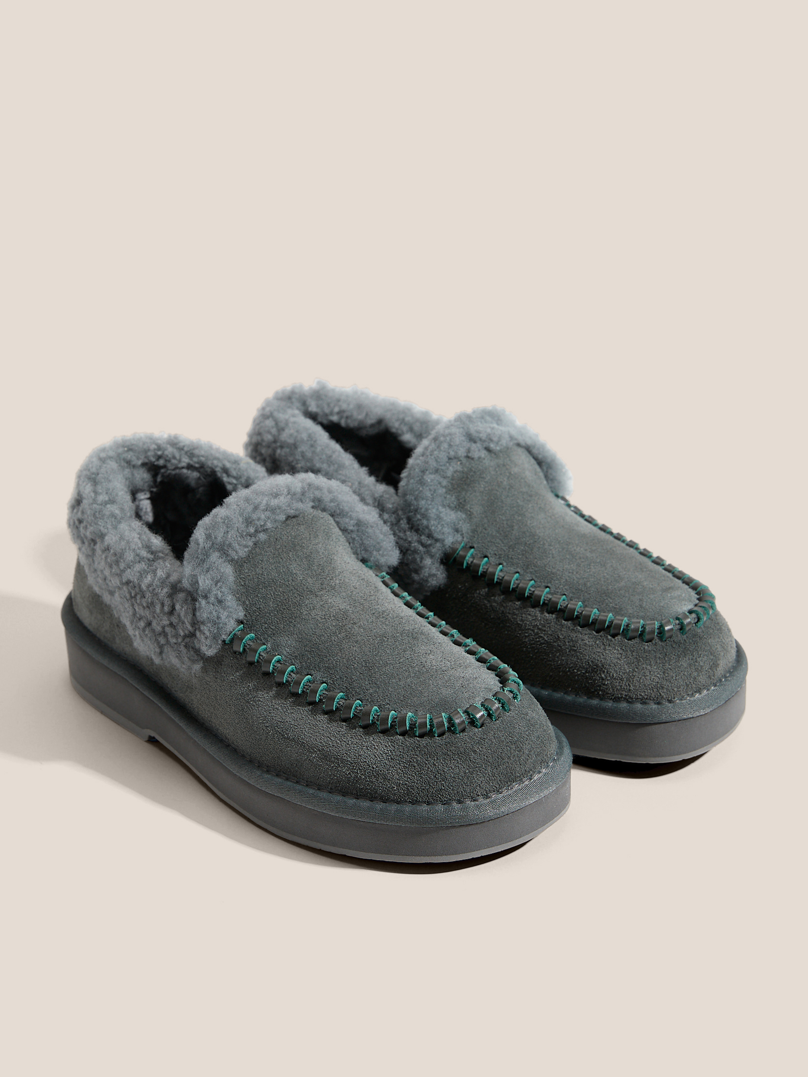 Женские высокие лоферы TENDANCE 4938669, зеленовато-серый