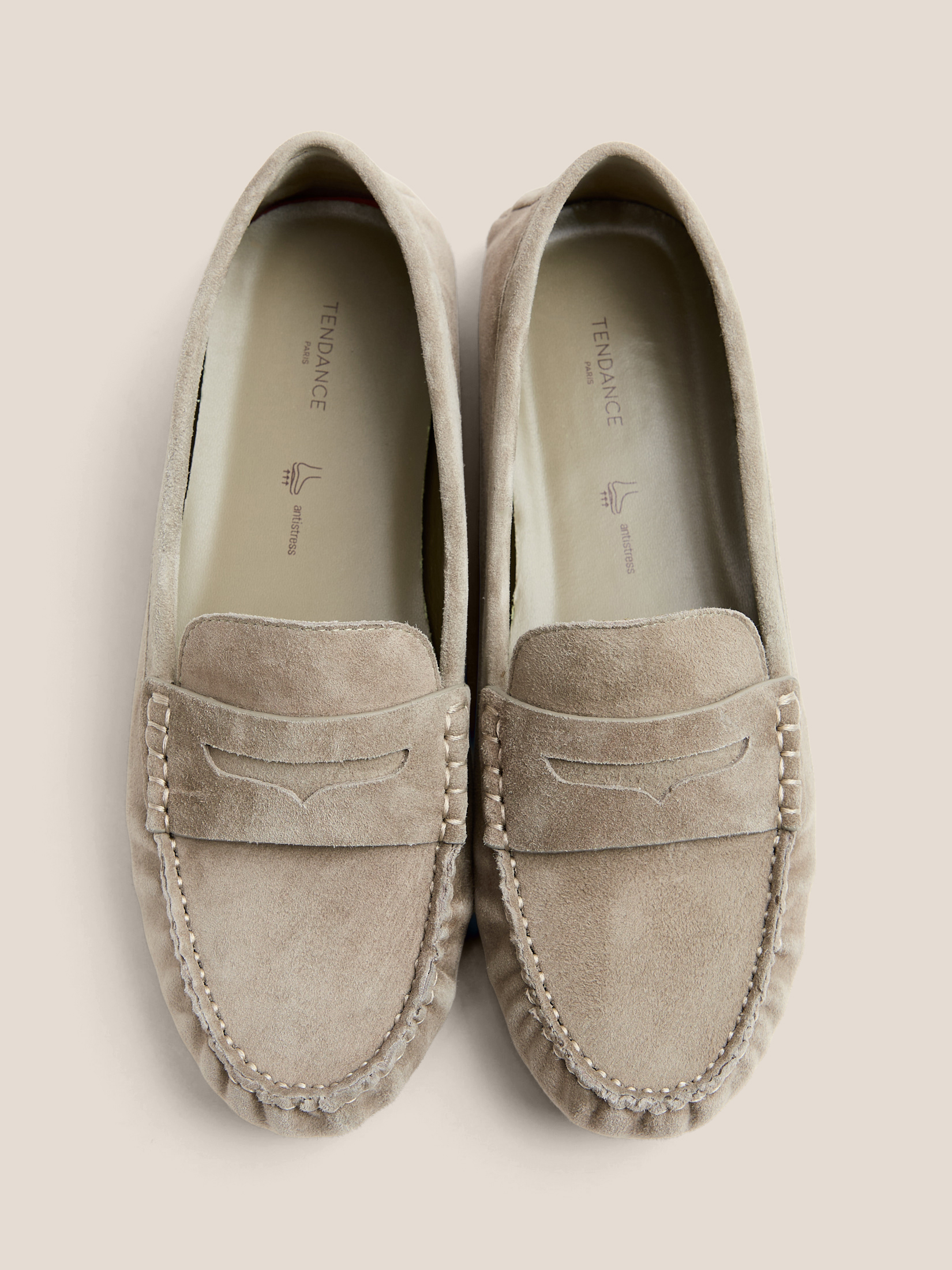 Женские мокасины TENDANCE 4599667, серо-зеленый