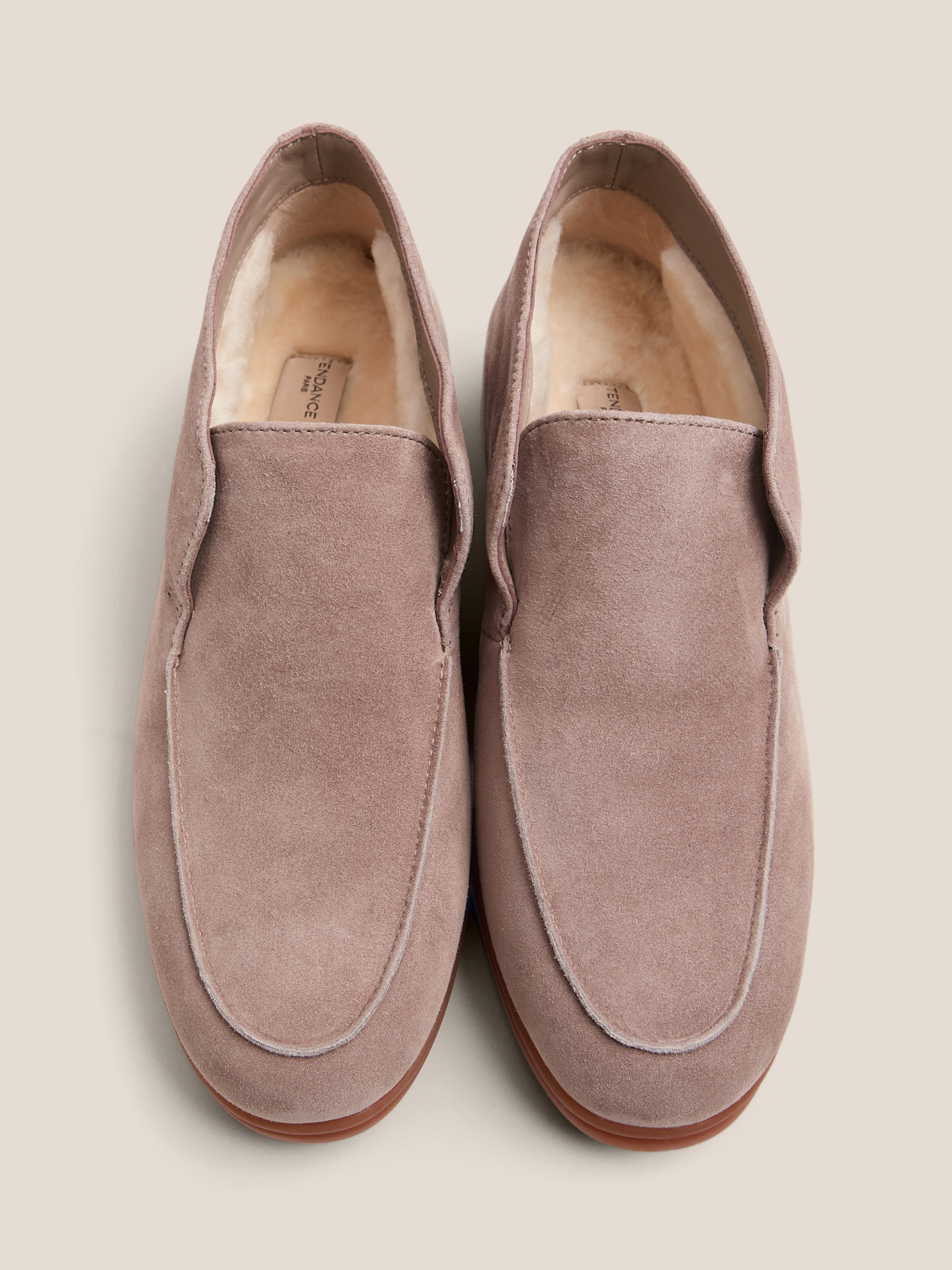 Женские высокие лоферы TENDANCE 4748305, пыльно-розовый