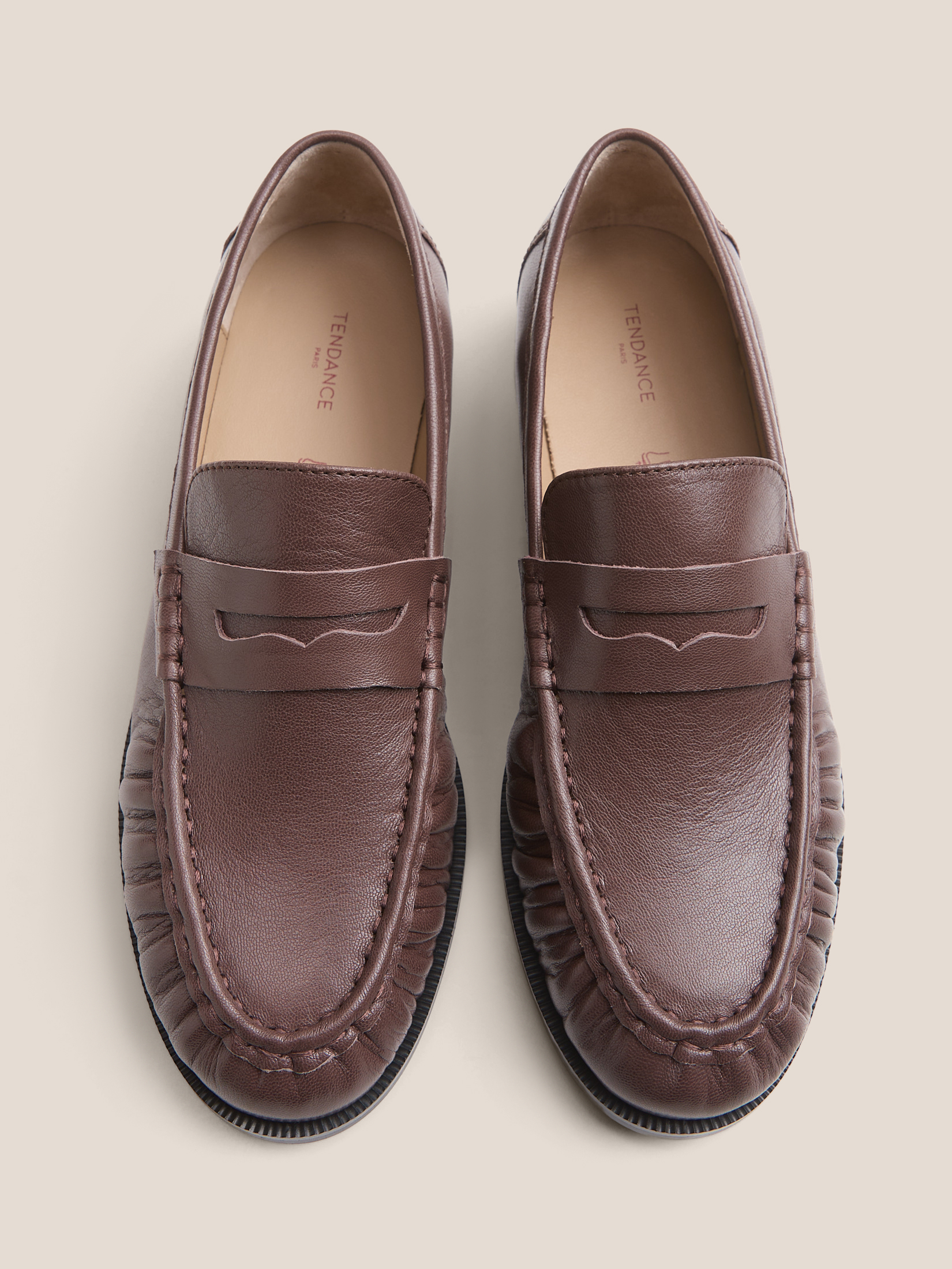 Женские лоферы TENDANCE 4834760, коричневый