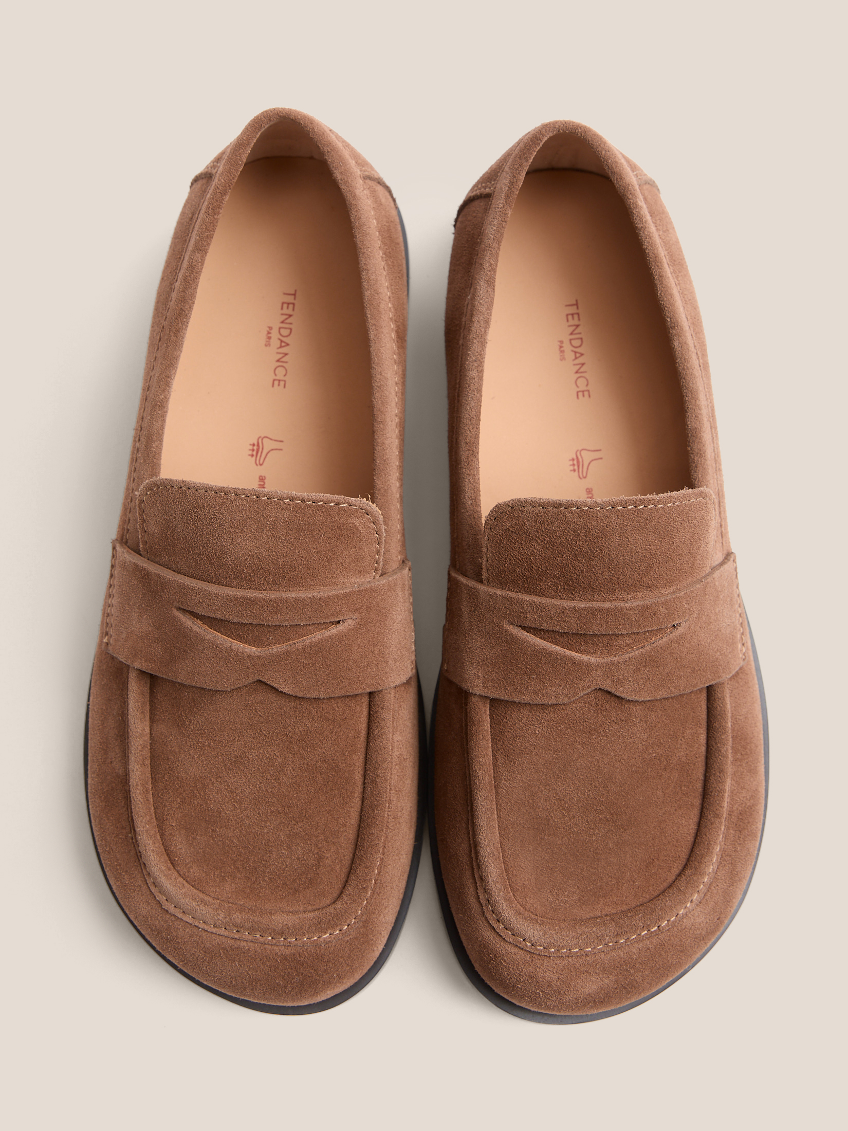 Женские лоферы TENDANCE 4955855, коричневый