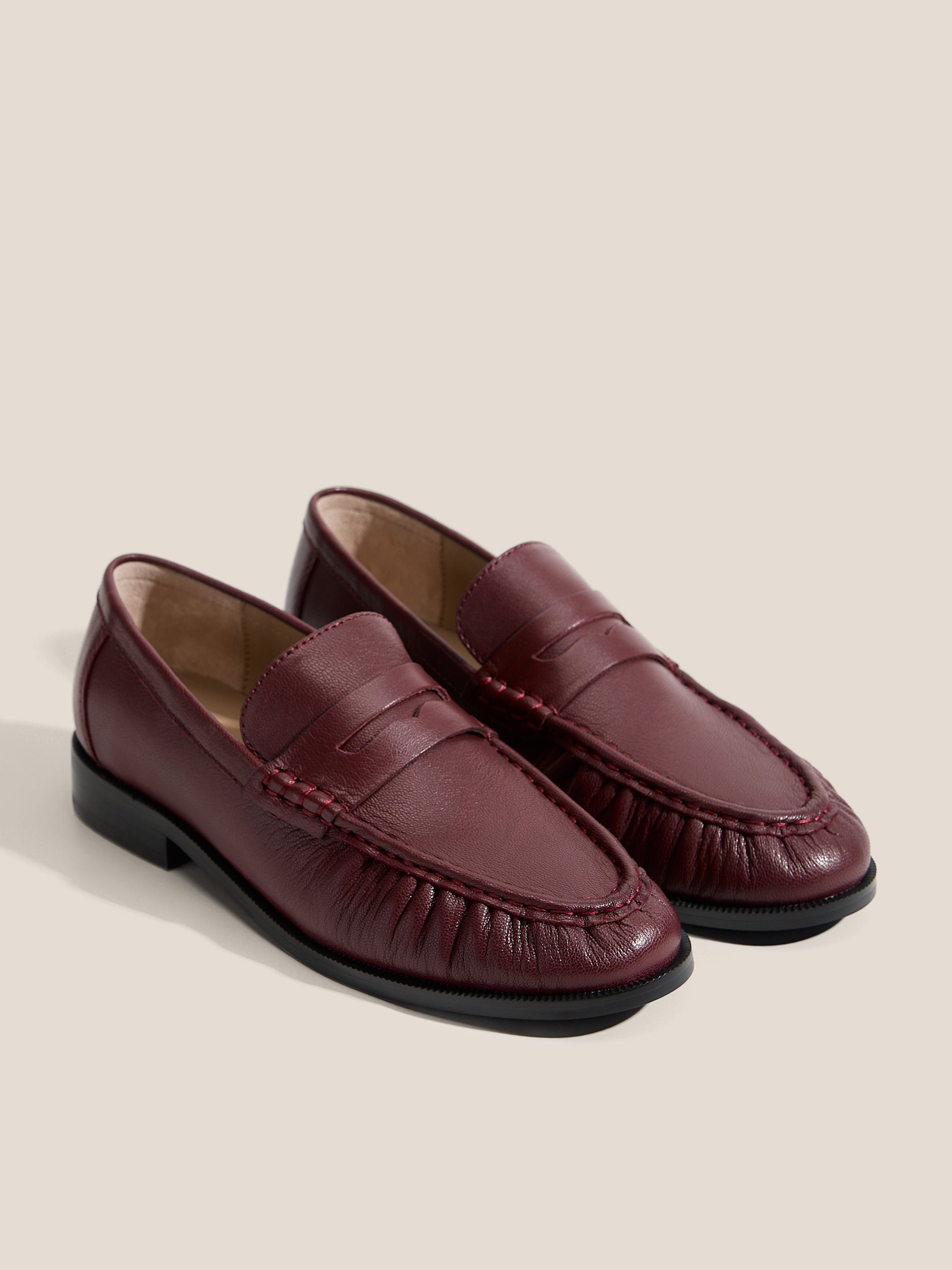 Женские лоферы TENDANCE 4834792, бордовый