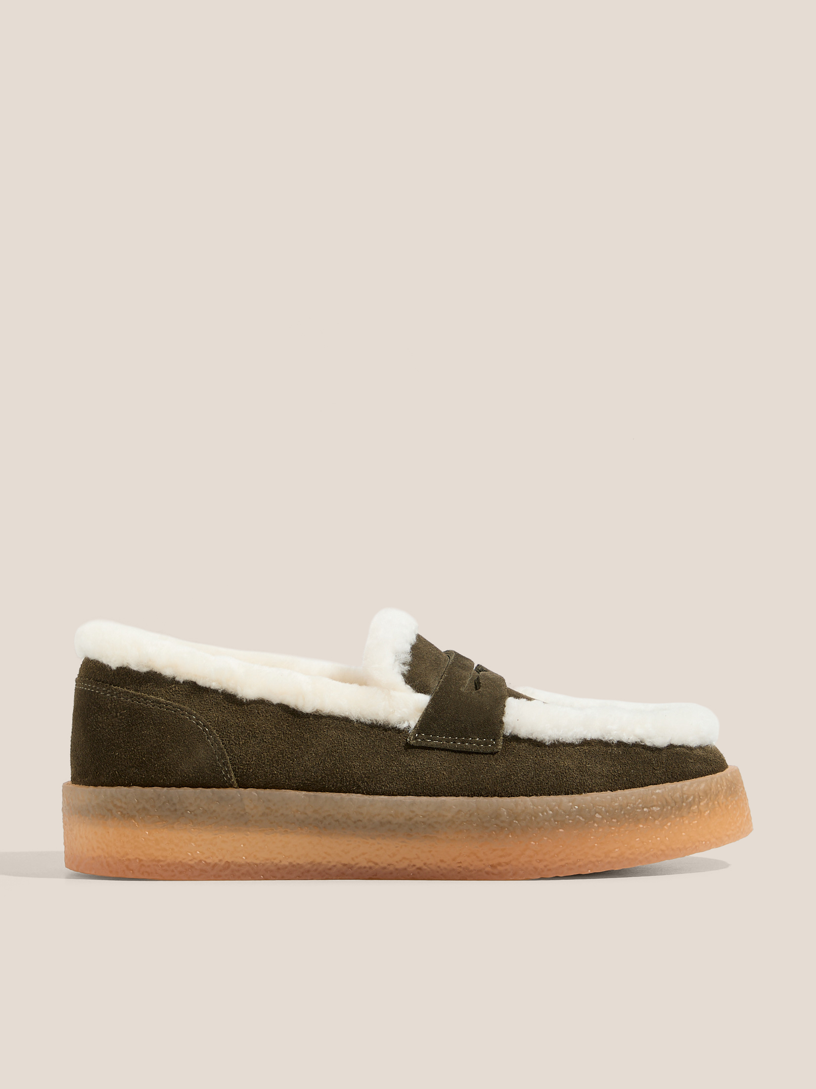 Женские лоферы TENDANCE 4597611, хаки