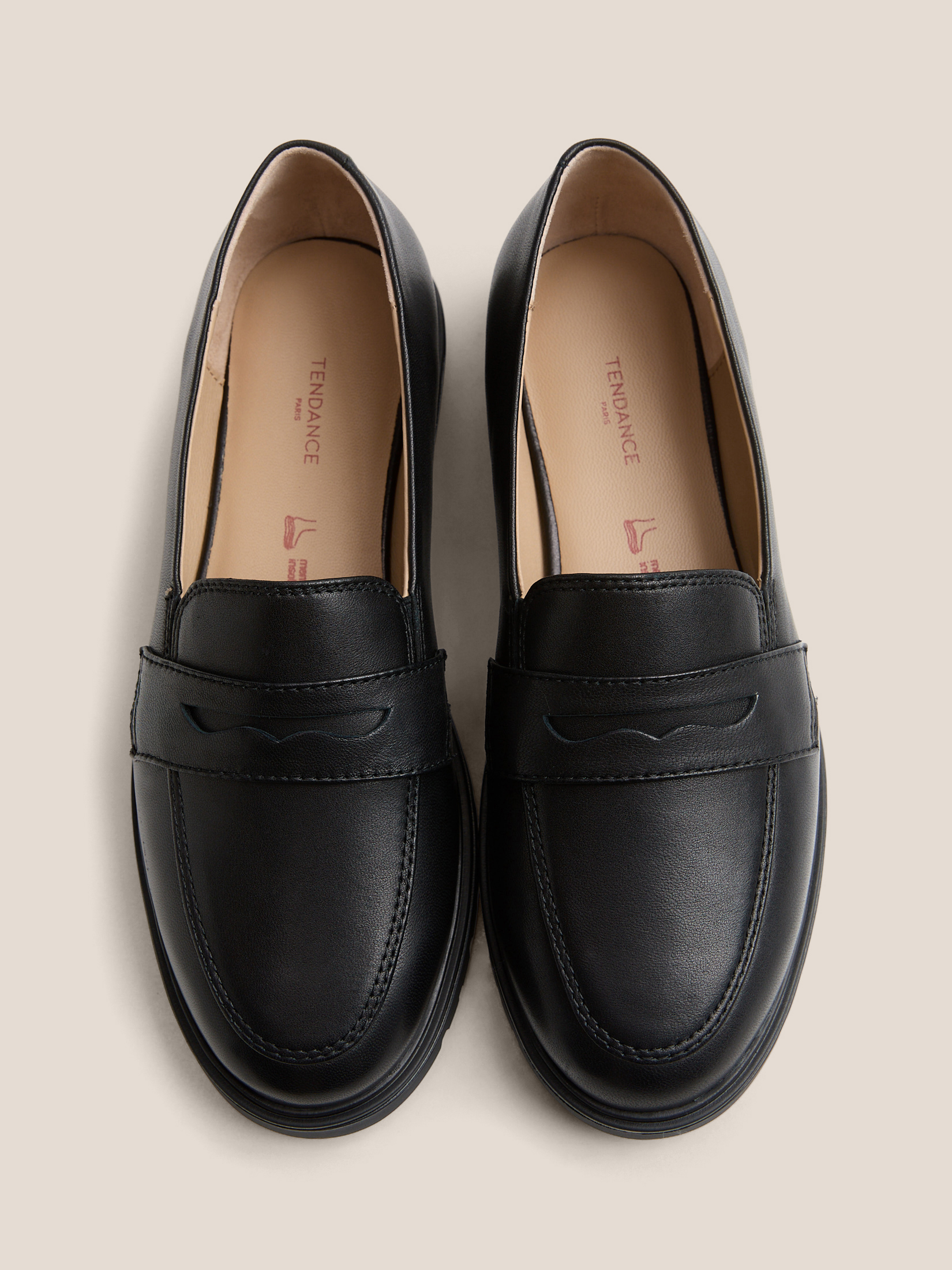 Женские лоферы TENDANCE 4834031, черный