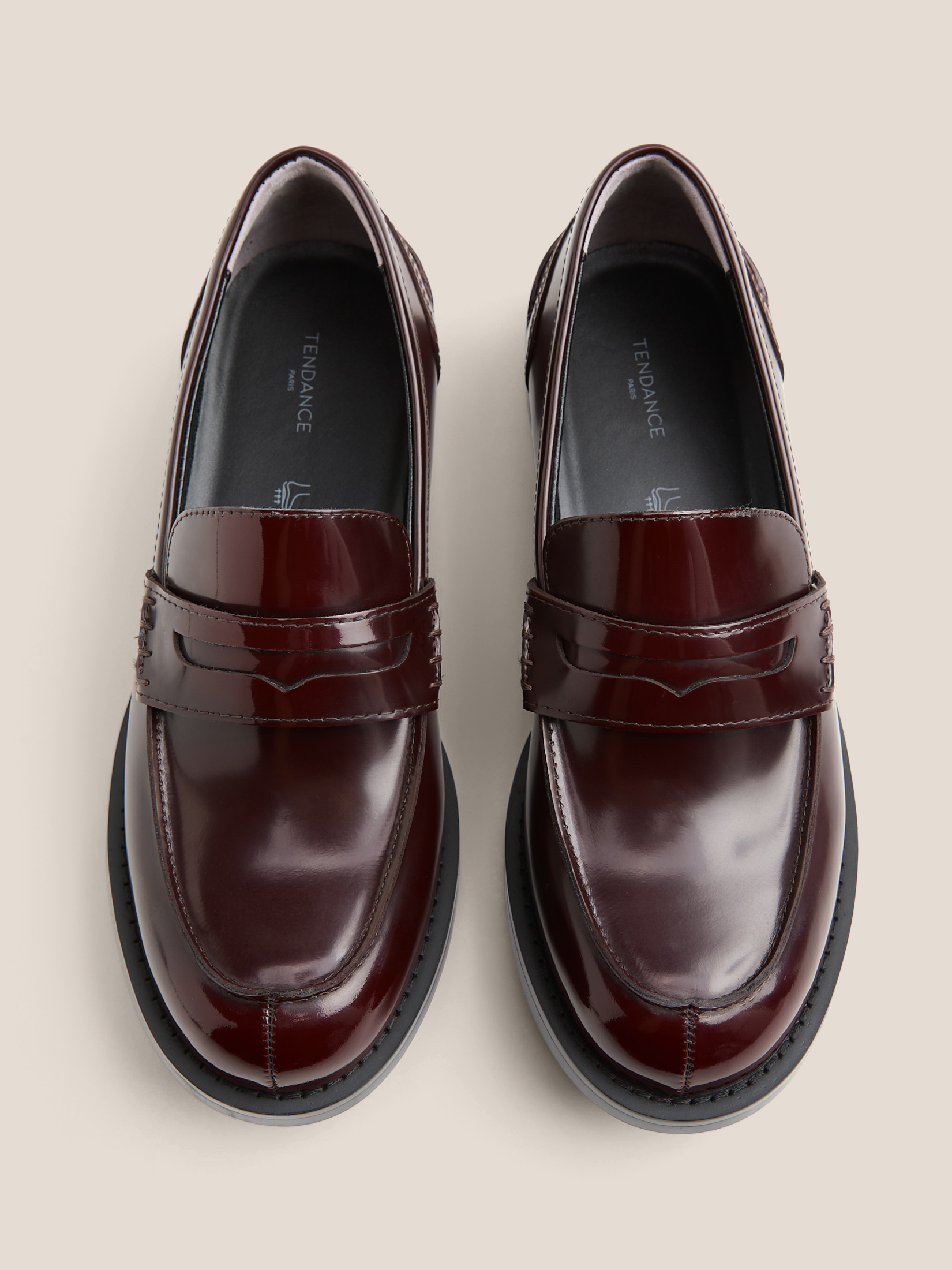 Женские лоферы TENDANCE 4711657, бордовый