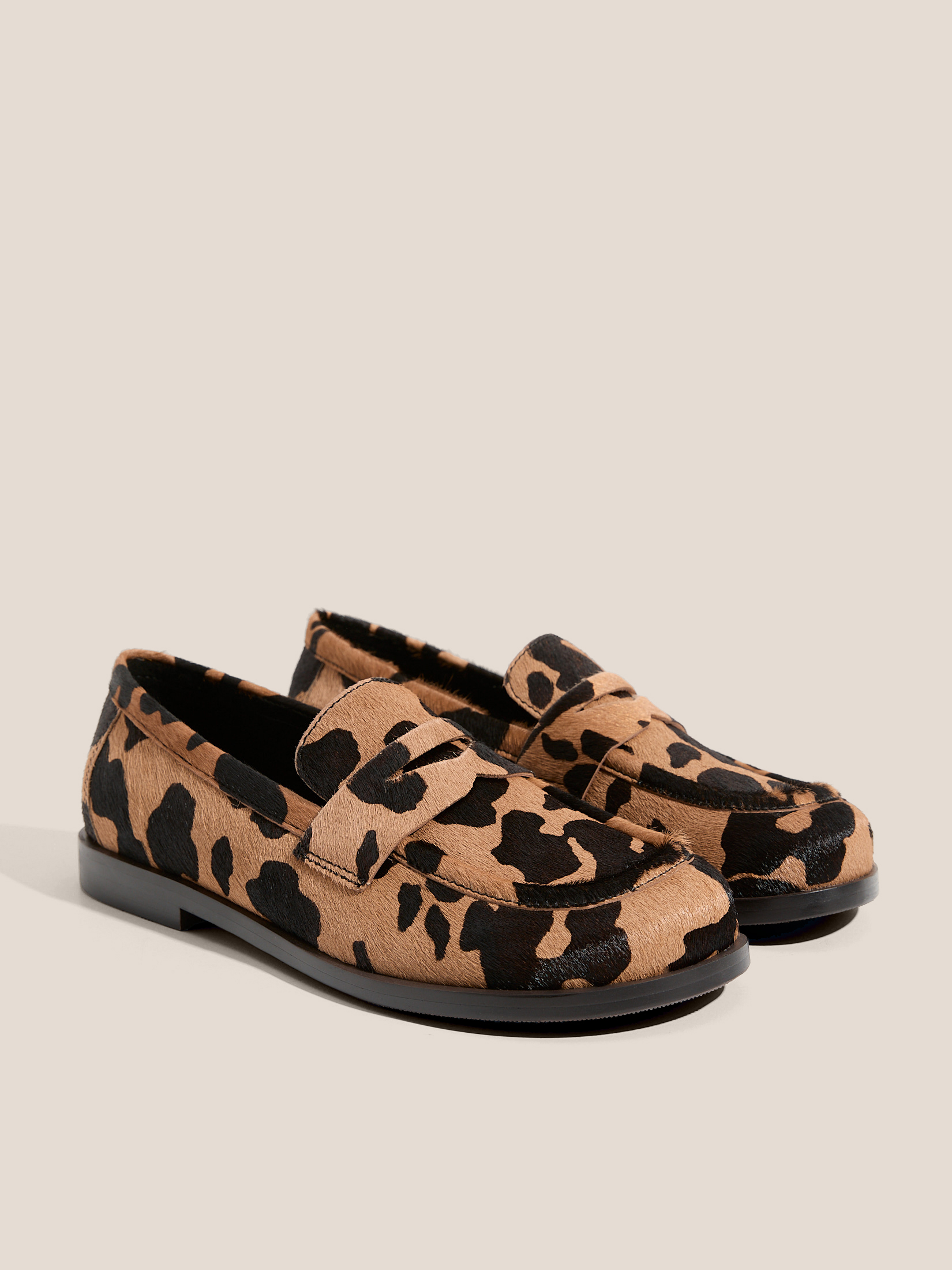 Женские лоферы TENDANCE 4701161, леопардовый принт