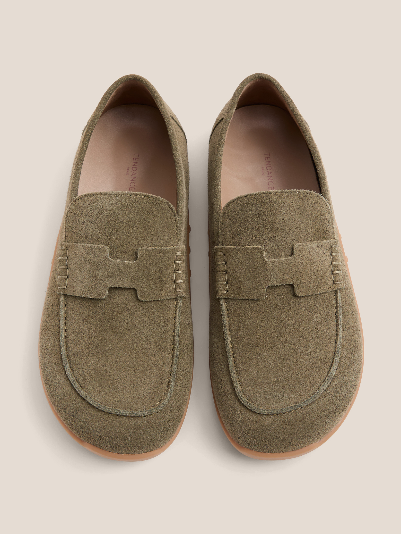 Женские лоферы TENDANCE 4943477, серо-зеленый