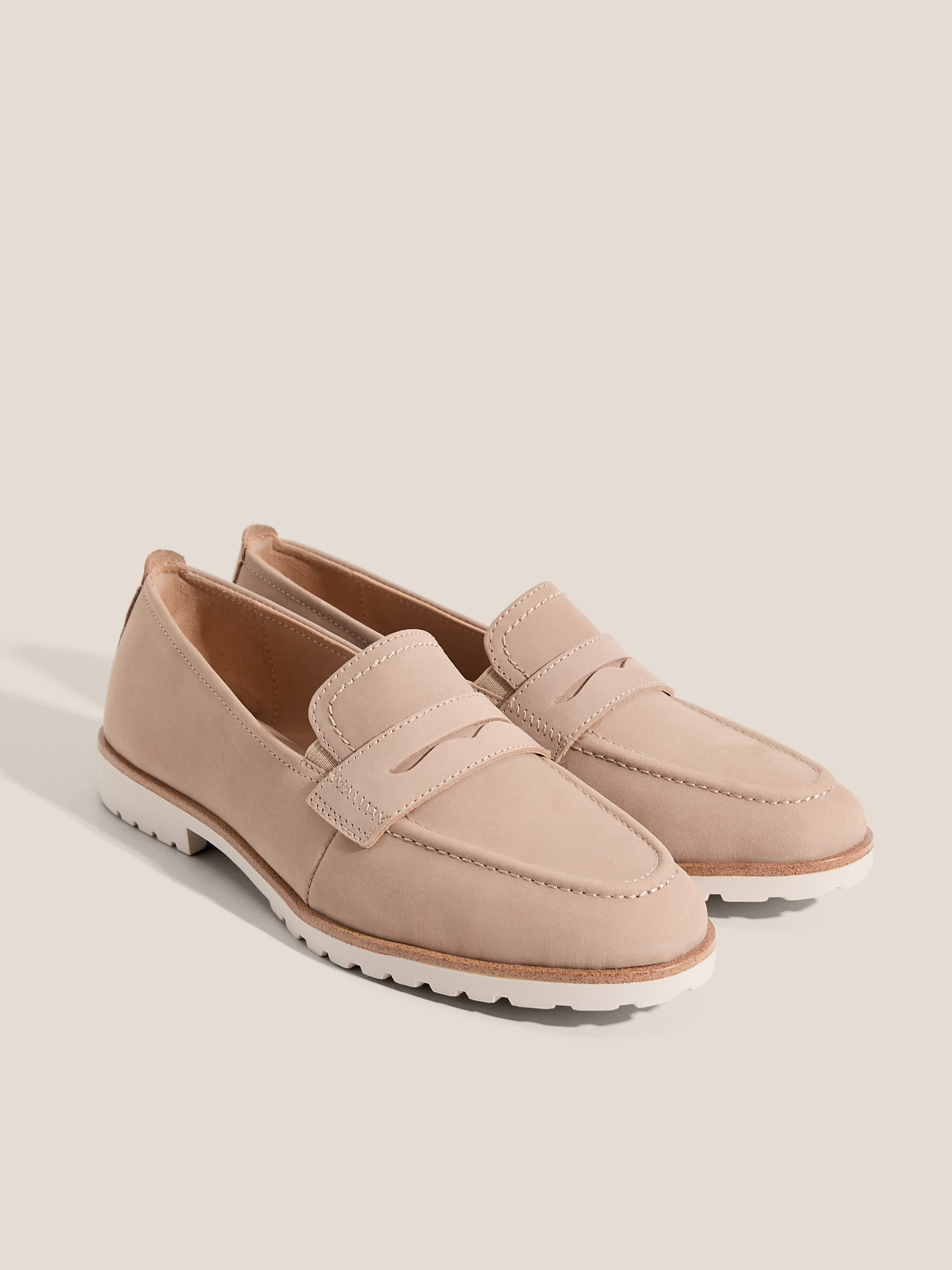 Женские лоферы TENDANCE 4872461, бежевый