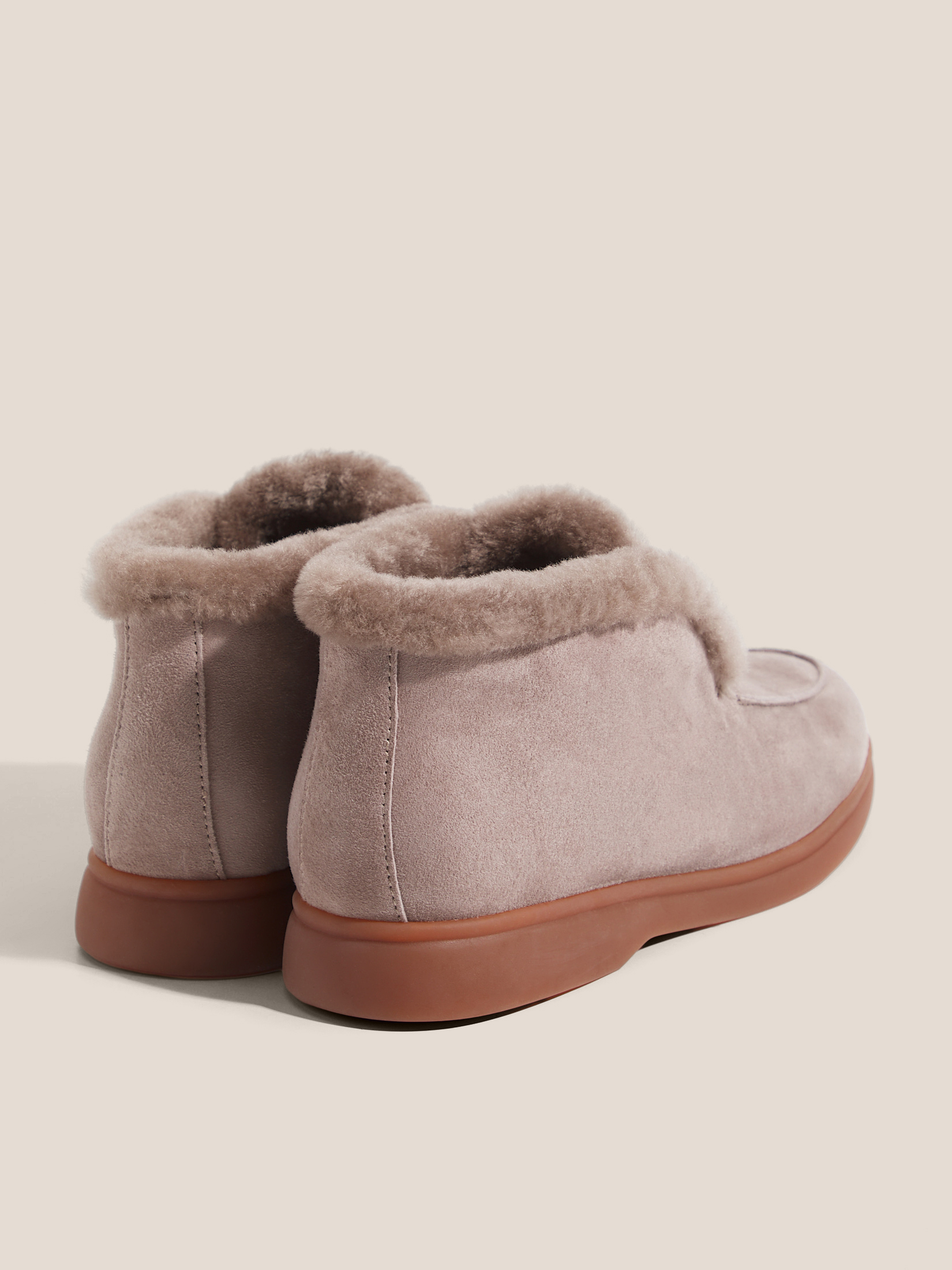 Женские высокие лоферы TENDANCE 4747962, розово-коричневый