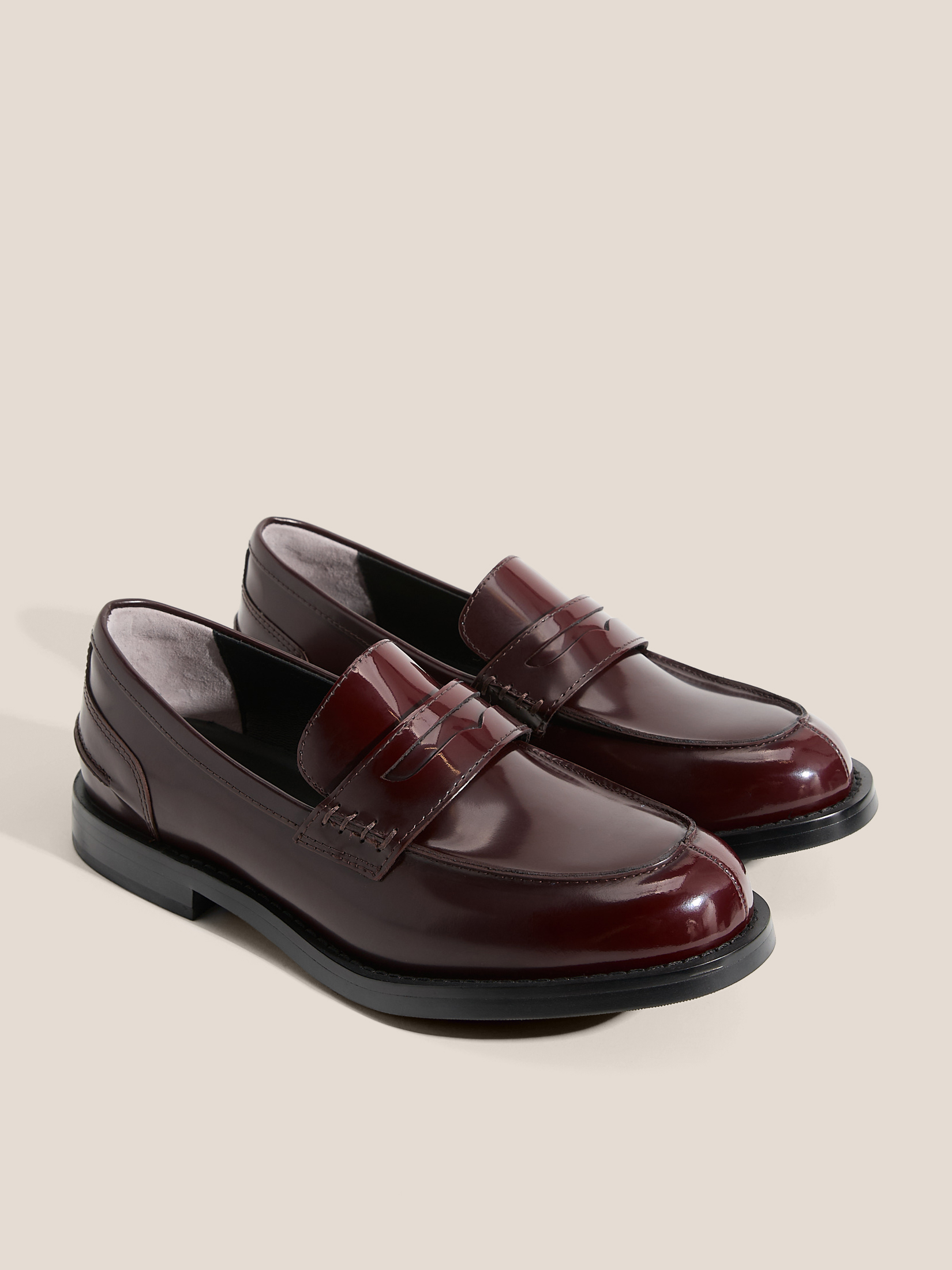 Женские лоферы TENDANCE 4711657, бордовый