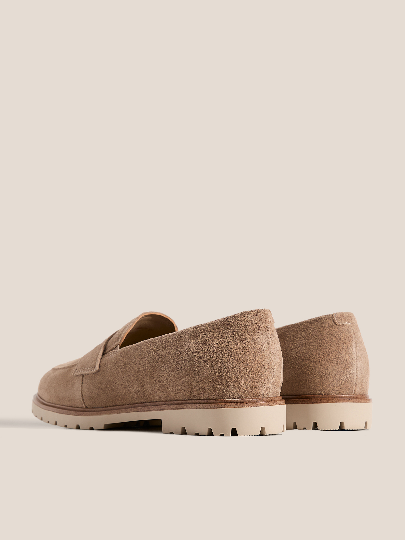 Женские лоферы TENDANCE 4834063, темно-бежевый