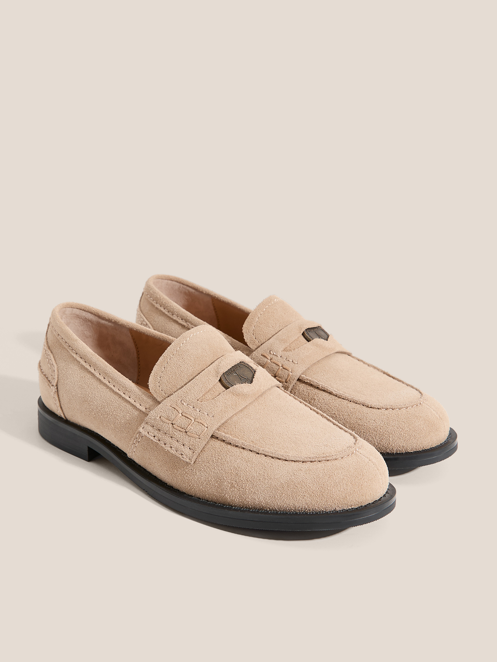 Женские лоферы TENDANCE 4834323, бежевый