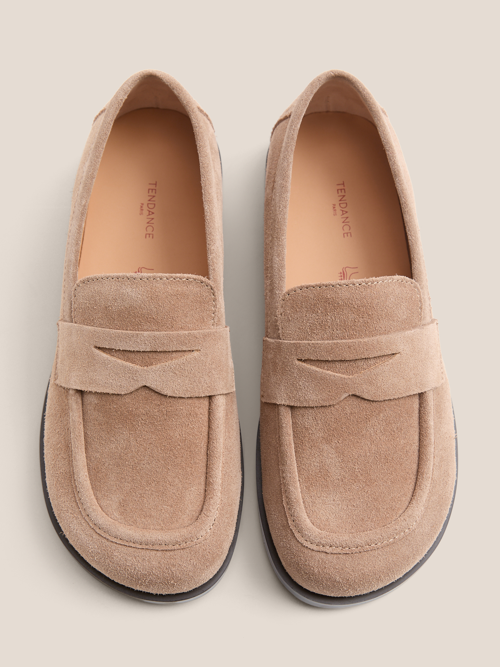 Женские лоферы TENDANCE 4955839, темно-бежевый