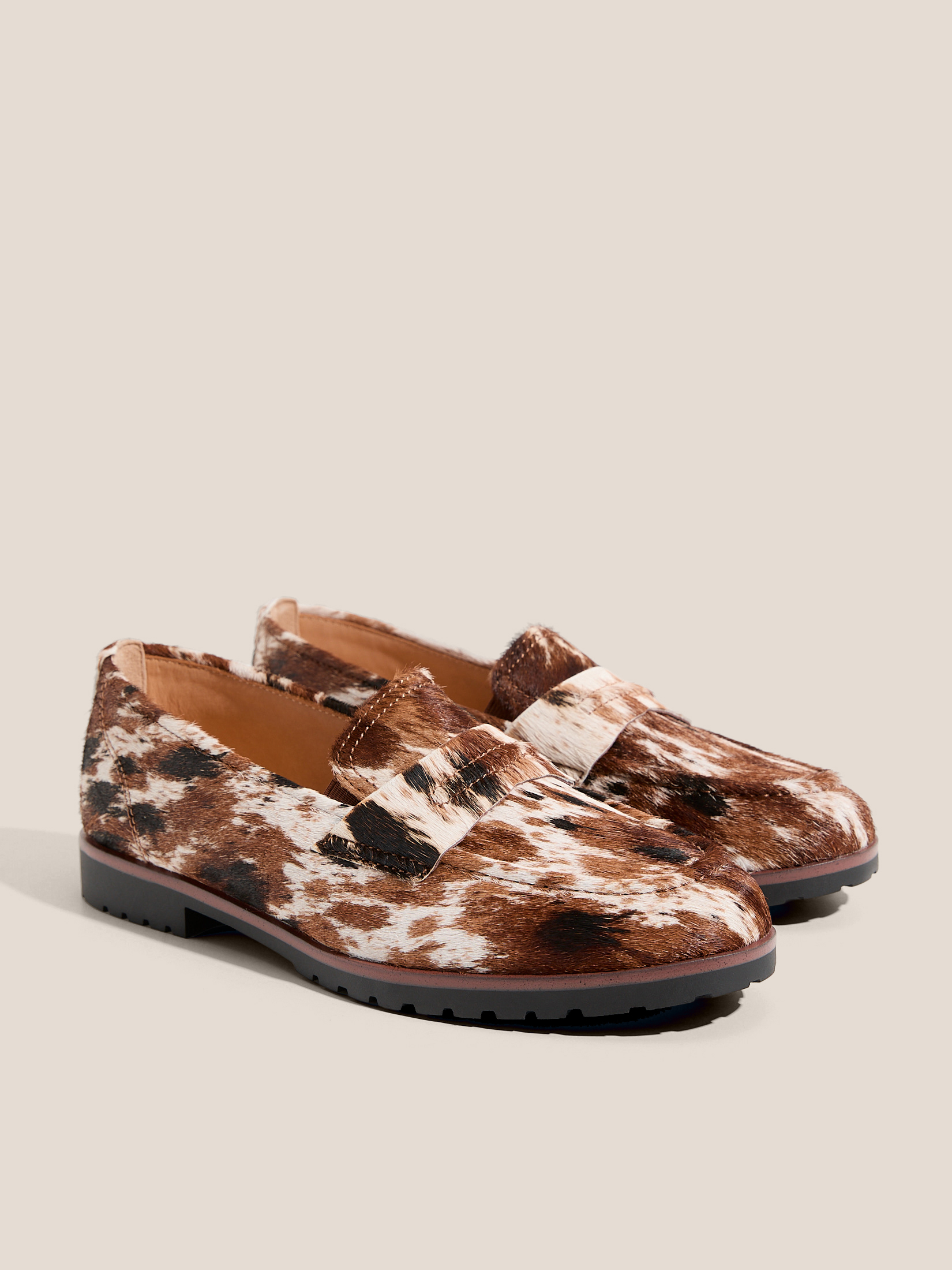 Женские лоферы TENDANCE 4701354, анималистичный принт