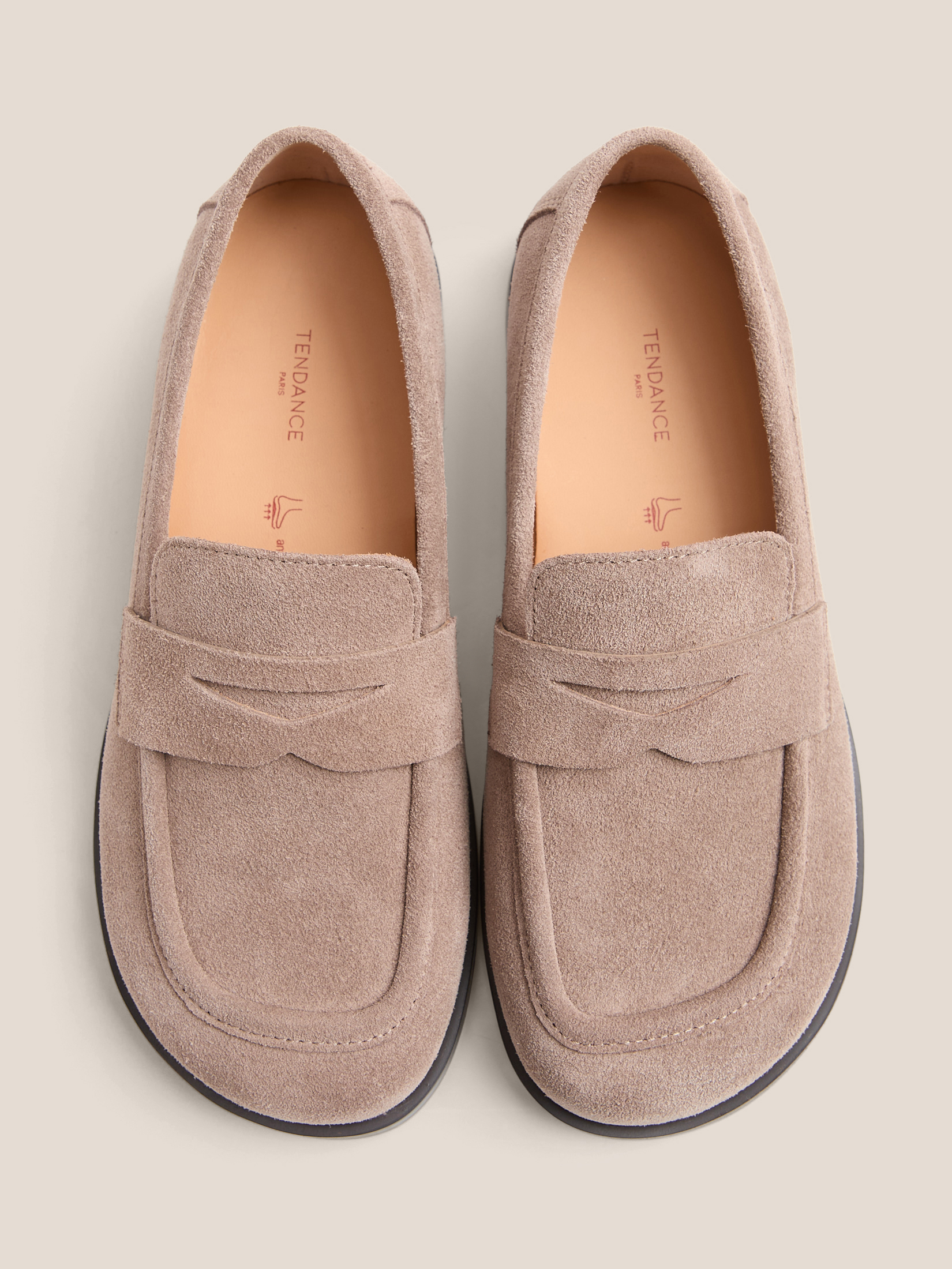Женские лоферы TENDANCE 4955871, серо-бежевый