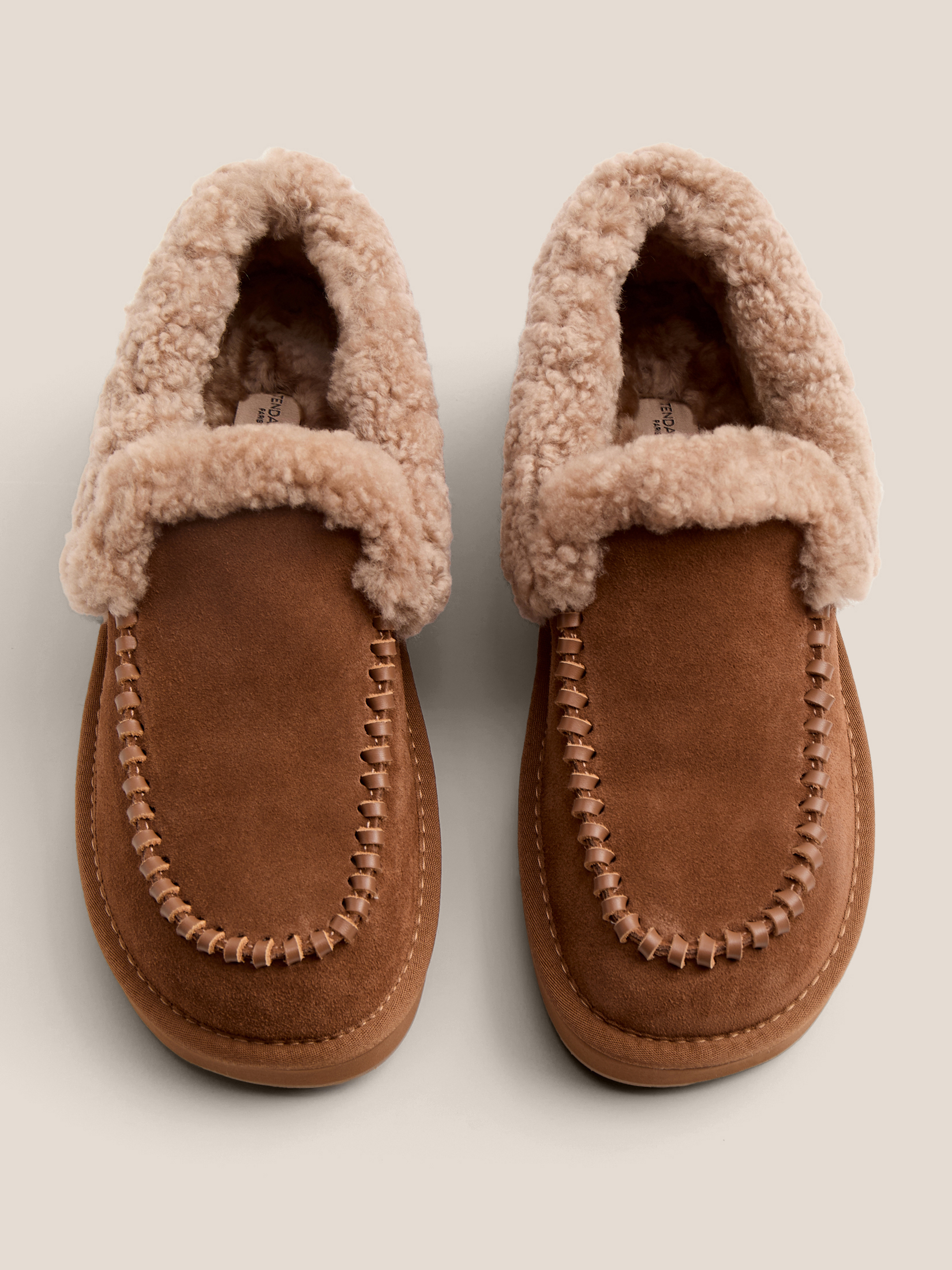 Женские высокие лоферы TENDANCE 4938581, красновато-коричневый