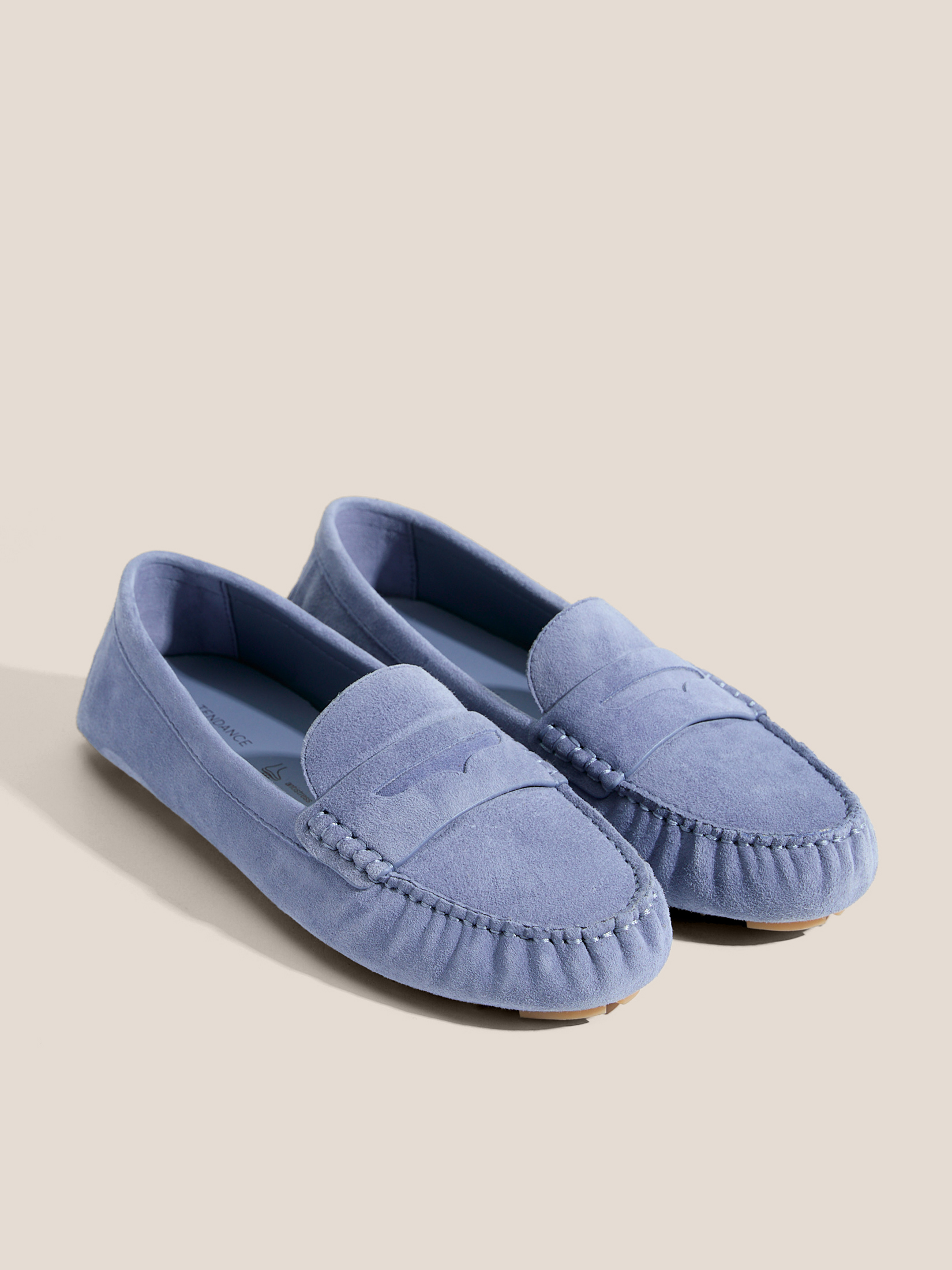 Женские мокасины TENDANCE 4599659, голубой