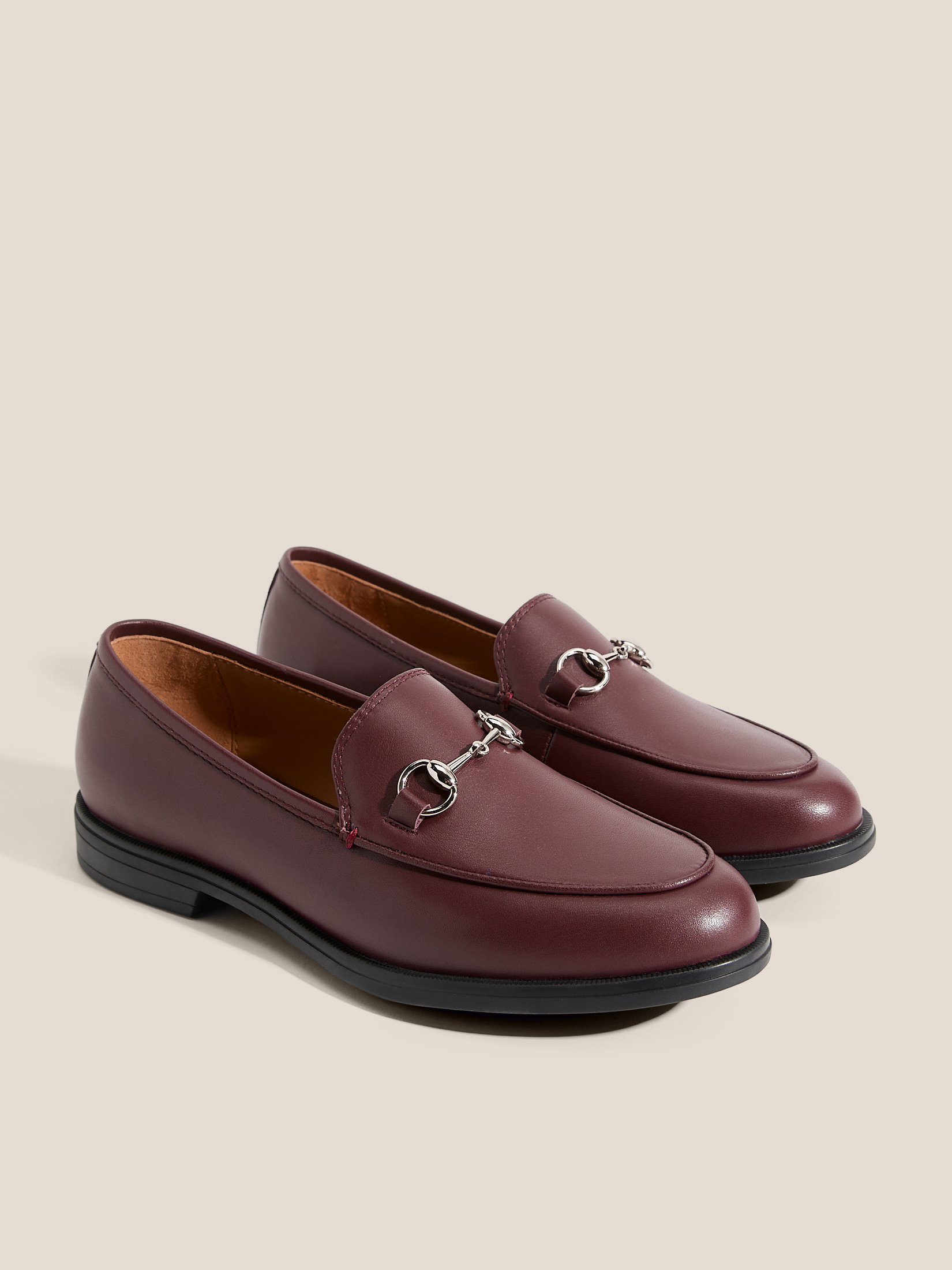 Женские лоферы TENDANCE 4710927, бордовый